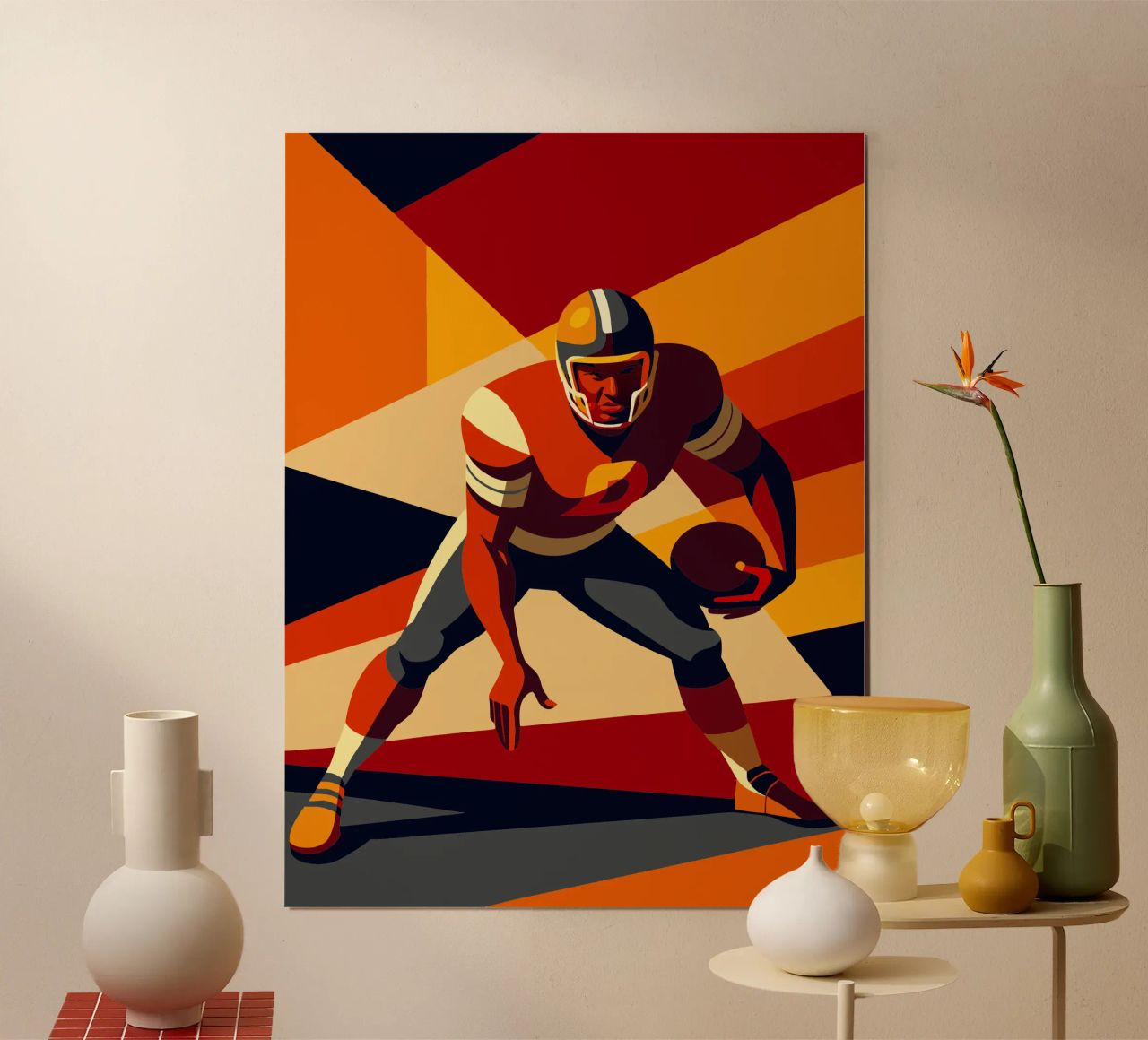 fußball sport vektor vorstellung Poster von Faiza
