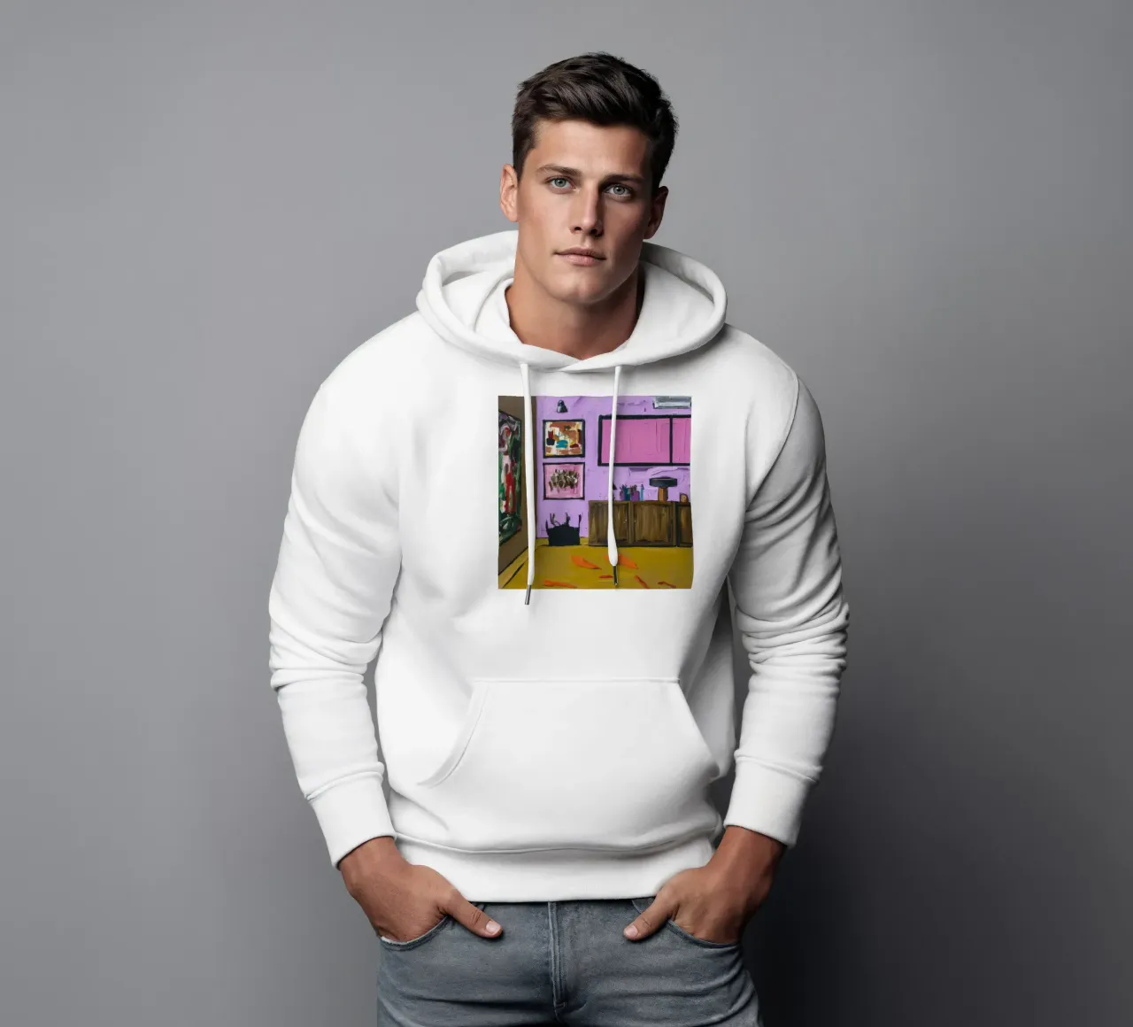 Array di gabinetto Roseate felpa con cappuccio da Opal Strokes