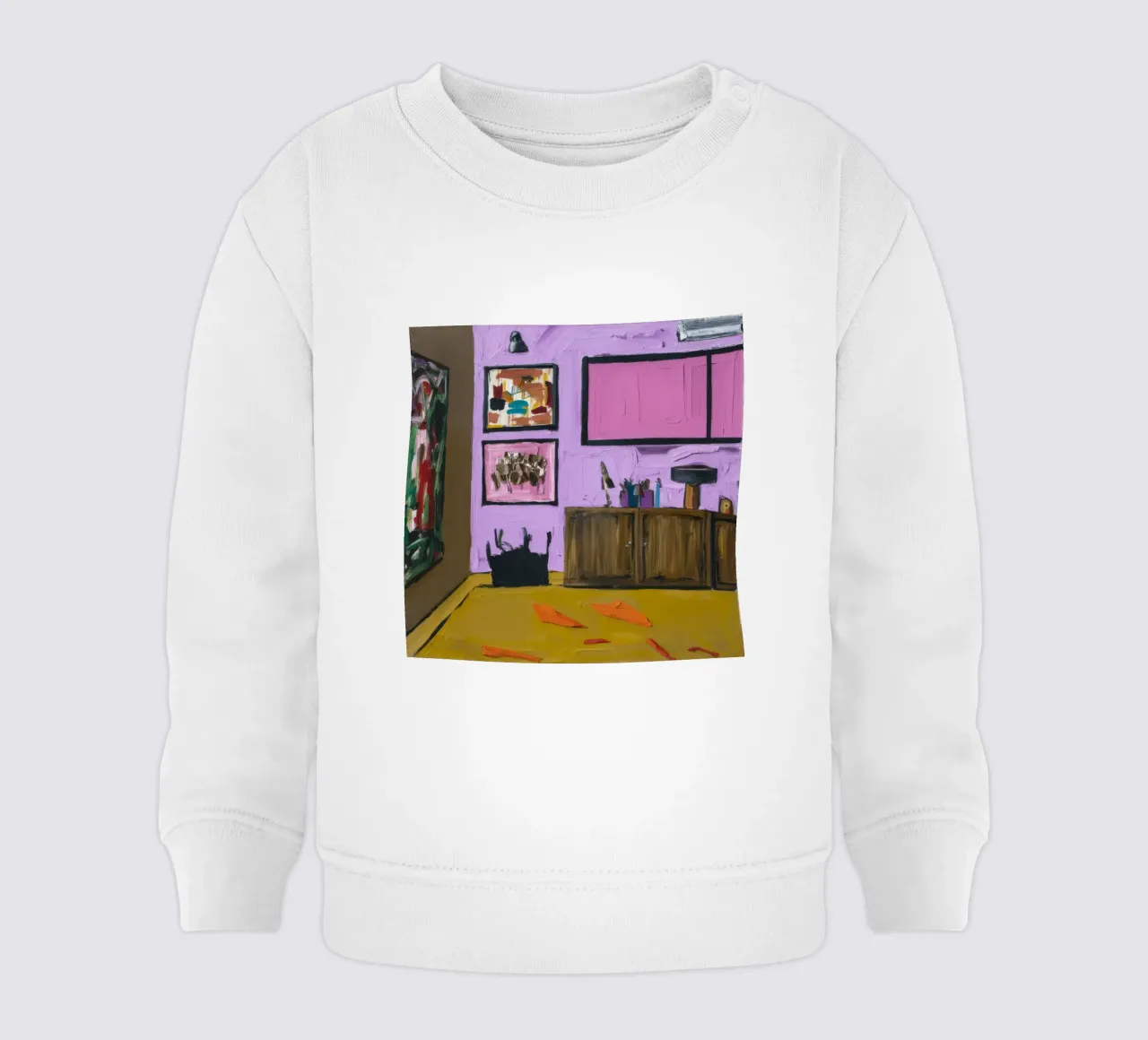 Array di gabinetto Roseate felpa neonato da Opal Strokes