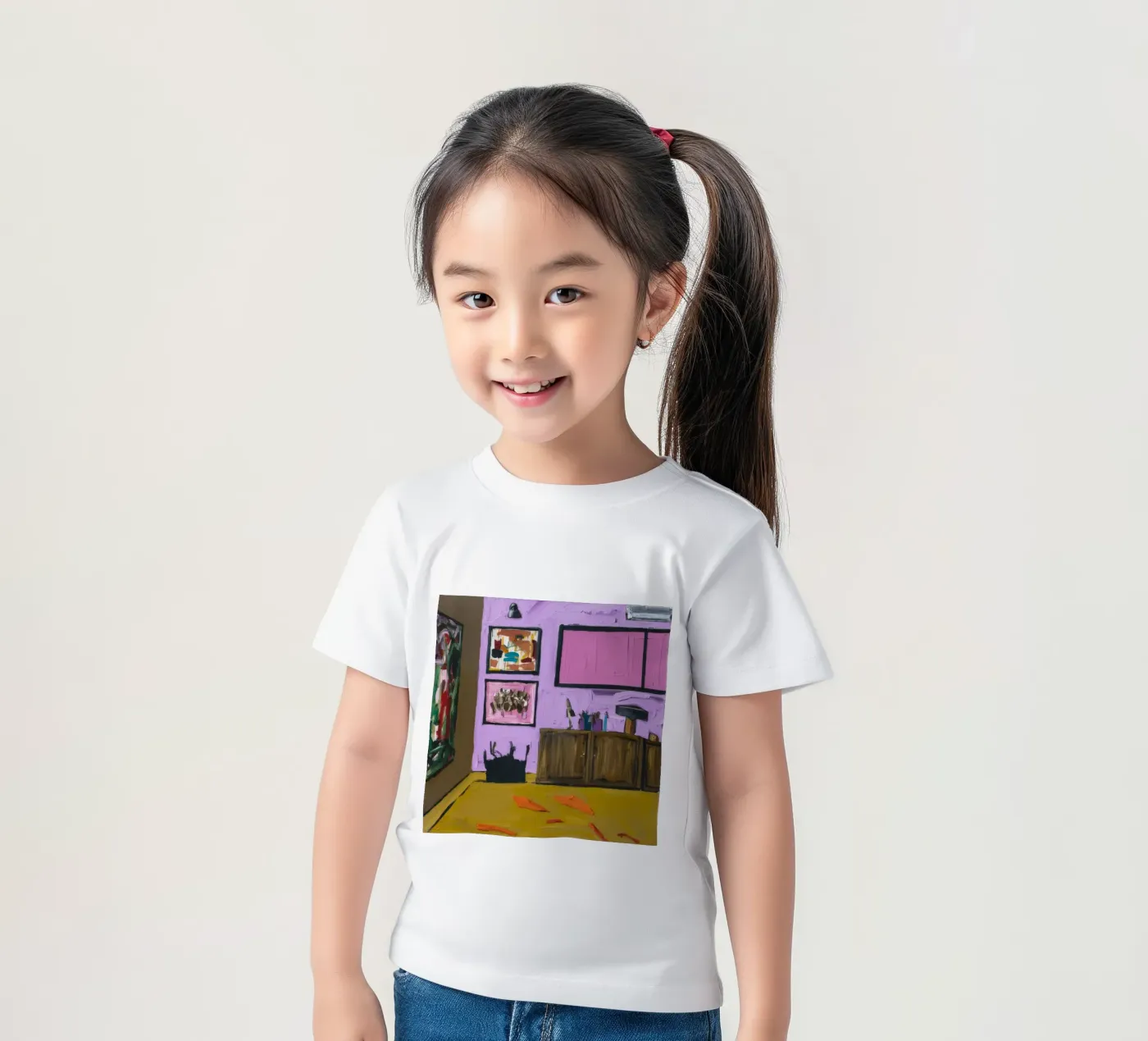 Roseate kast Array kinder t-shirt van Opal Strokes