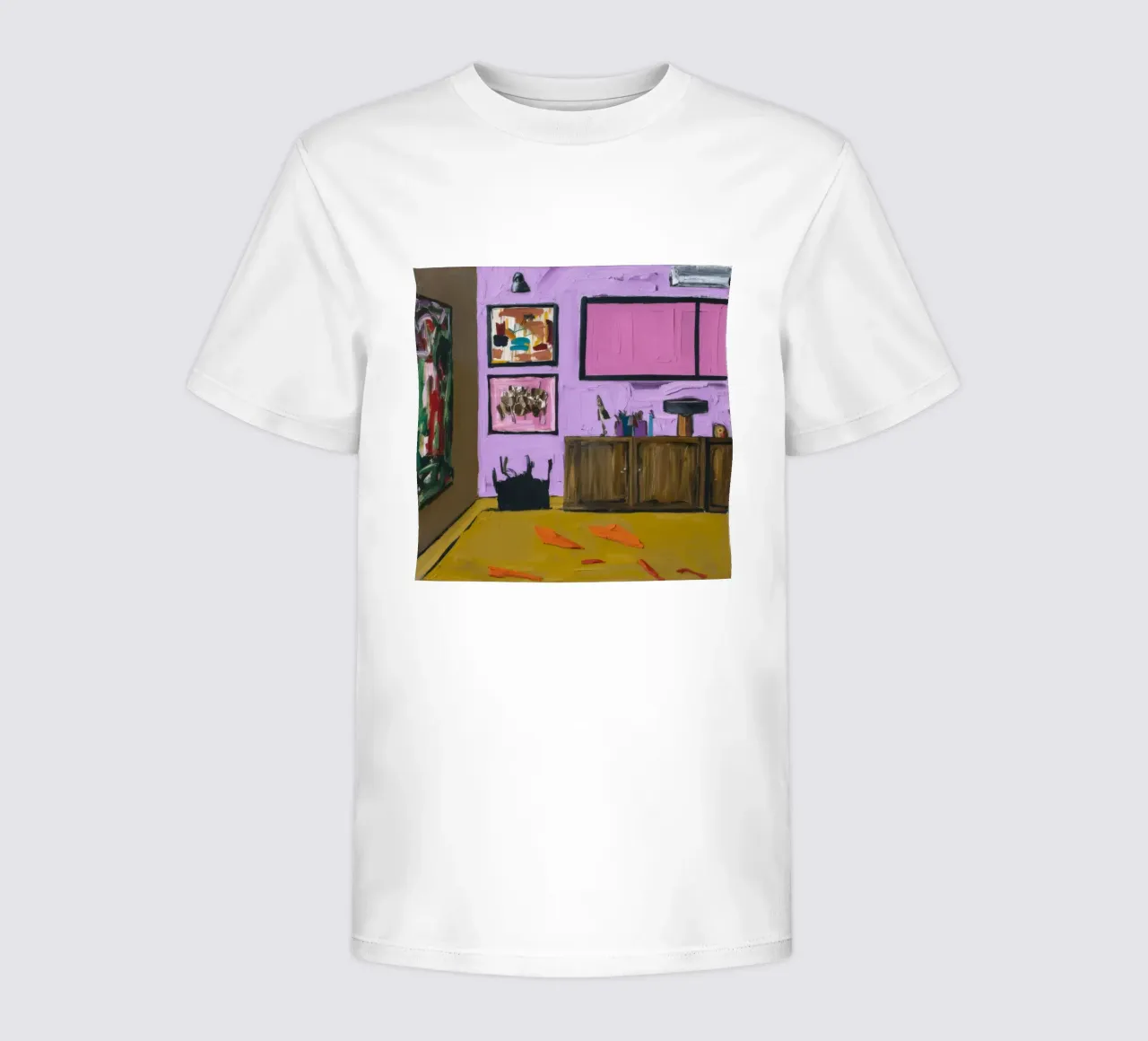 Array di gabinetto Roseate t-shirt bambini da Opal Strokes