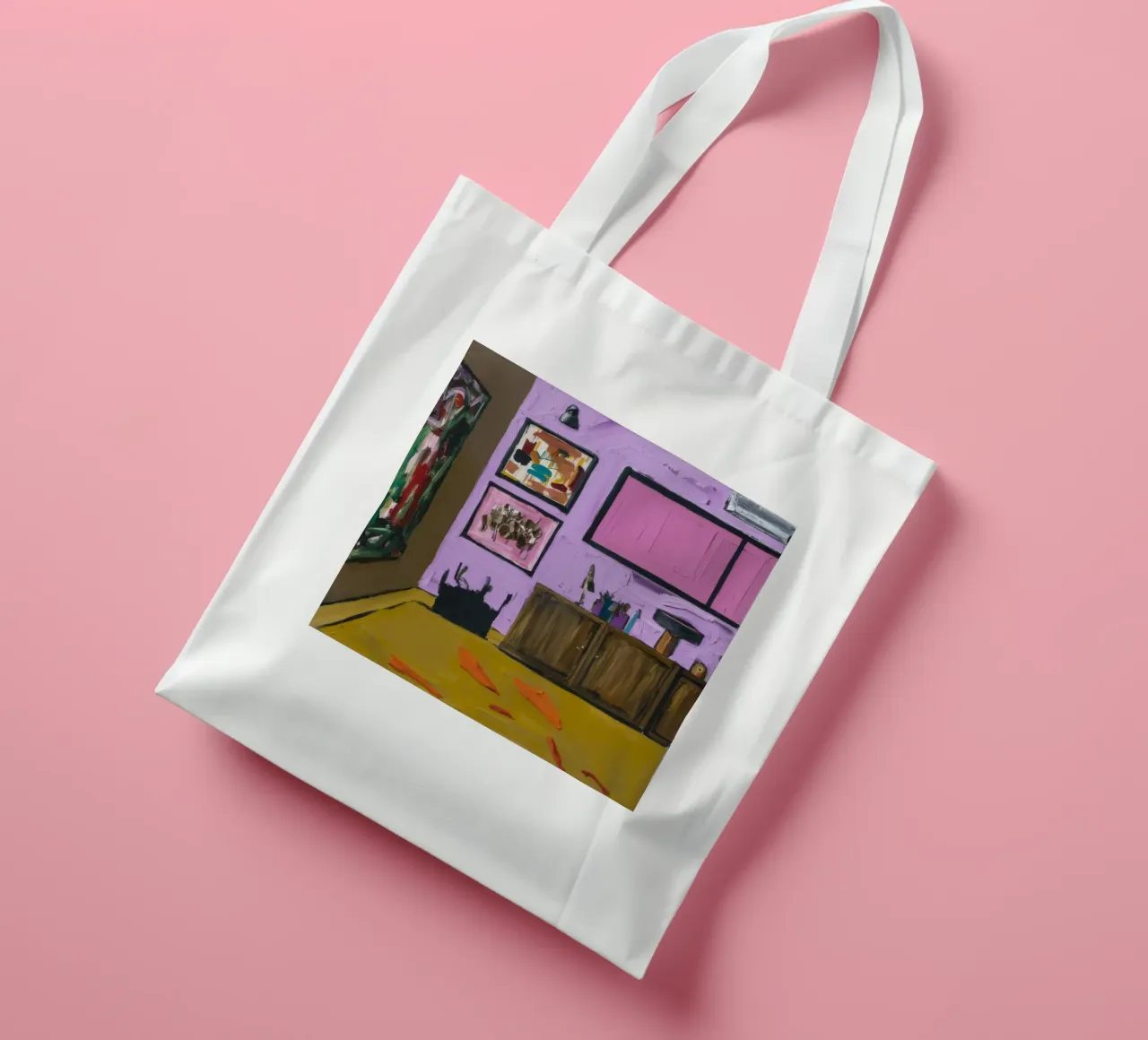 Array di gabinetto Roseate borsa in juta da Opal Strokes