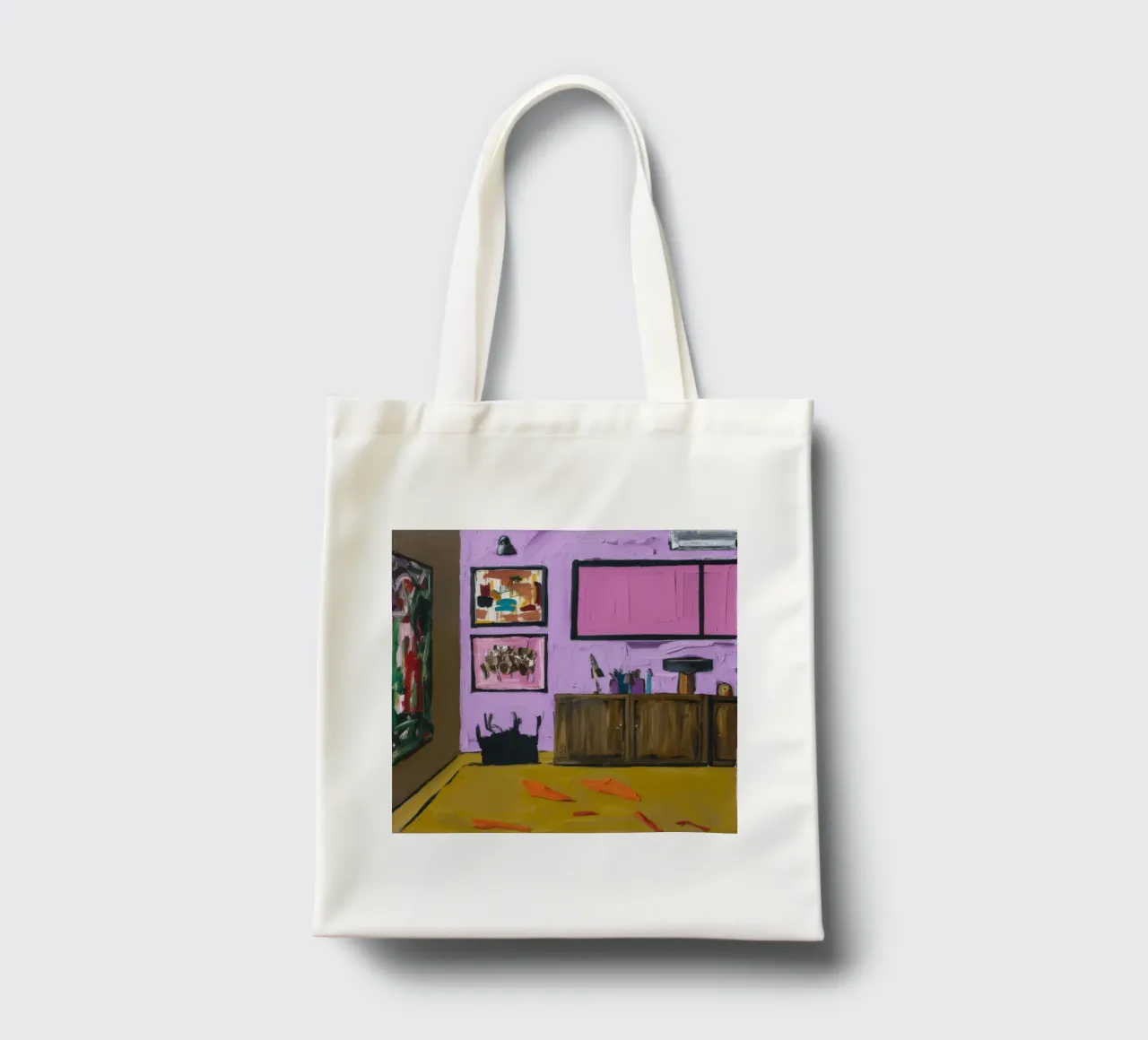 Array di gabinetto Roseate borsa in juta da Opal Strokes
