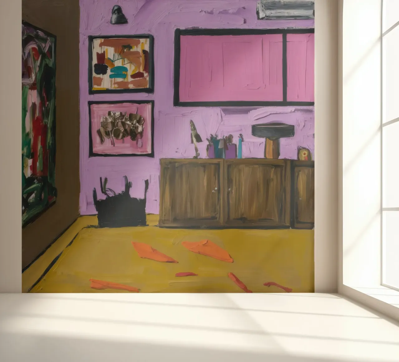 Roseate kast Array fotobehang van Opal Strokes