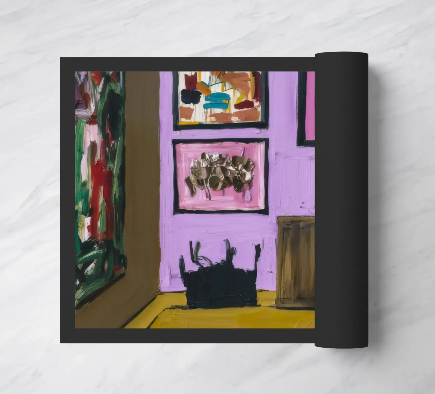 Roseate Cabinet Array doormat by Opal Strokes