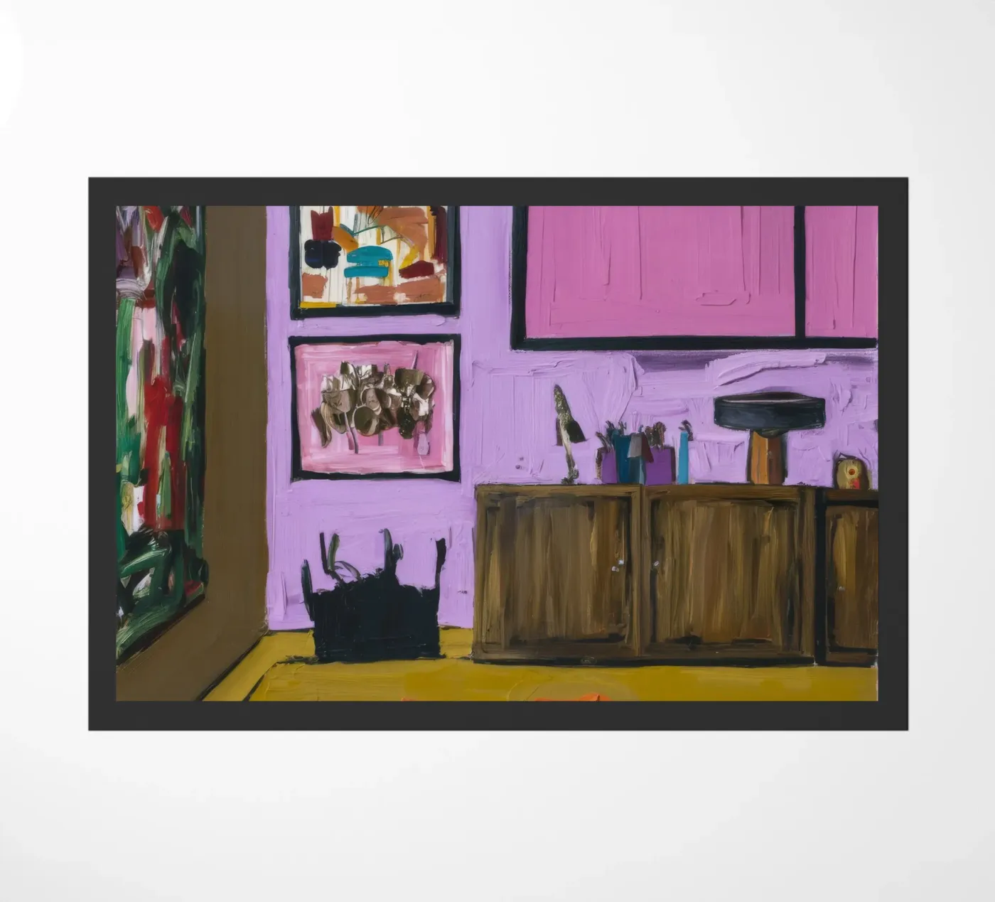 Roseate Cabinet Array doormat by Opal Strokes