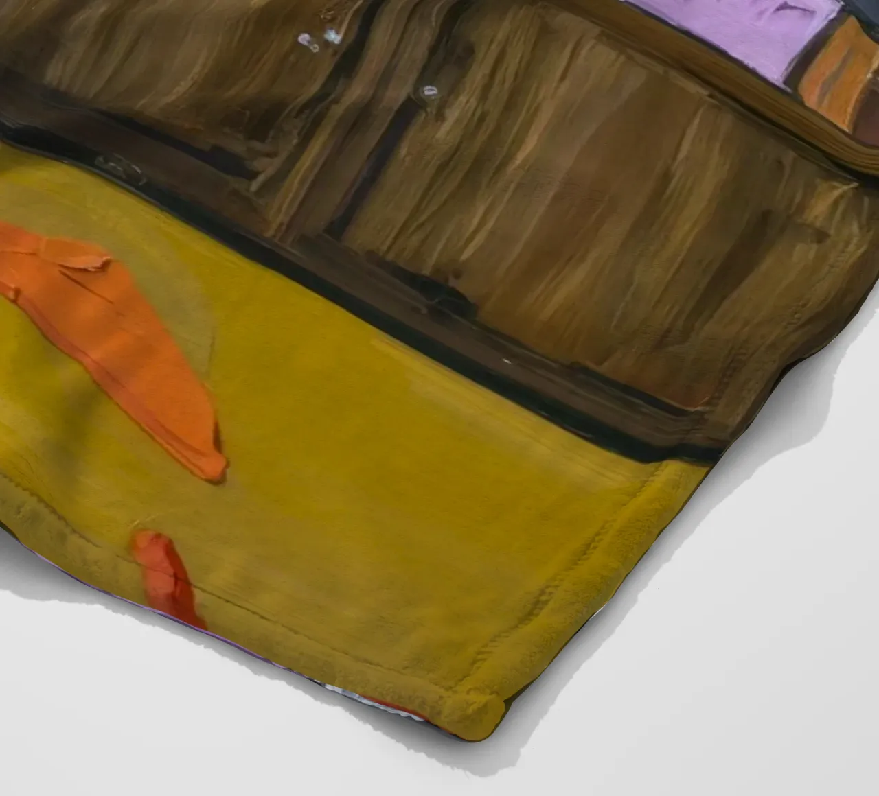 Roseate kast Array fleecedeken van Opal Strokes