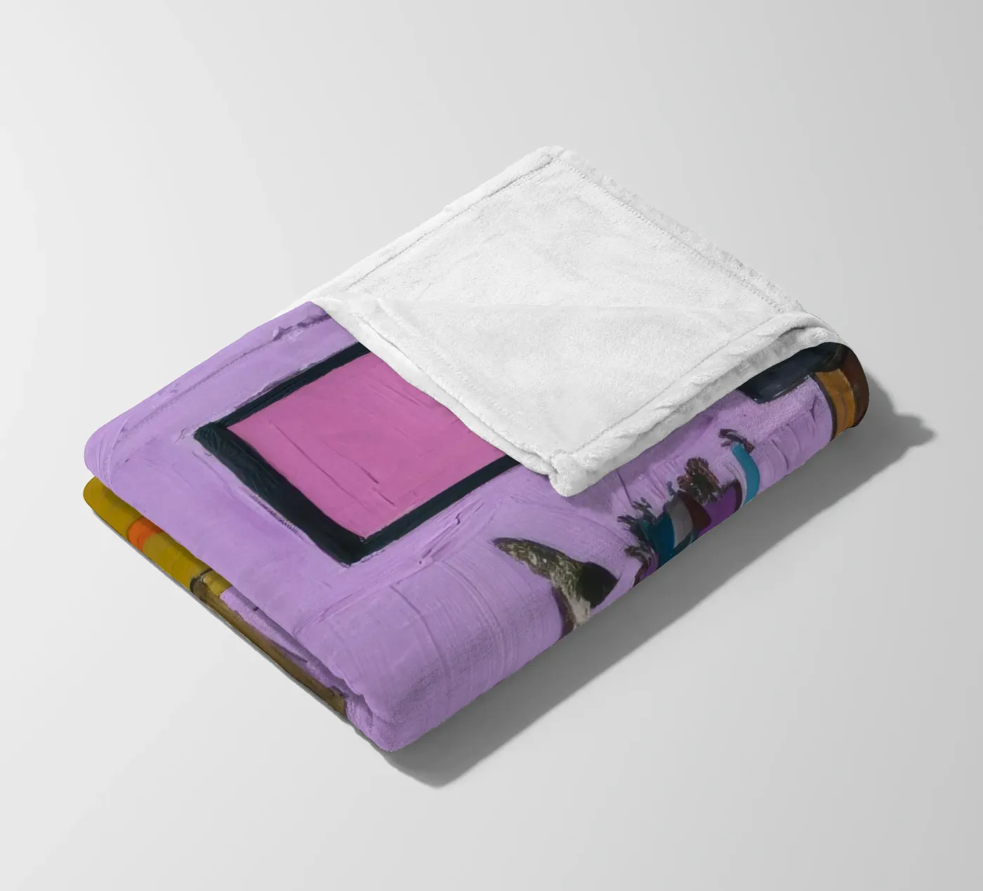 Roseate Cabinet Array fleece blanket by Opal Strokes