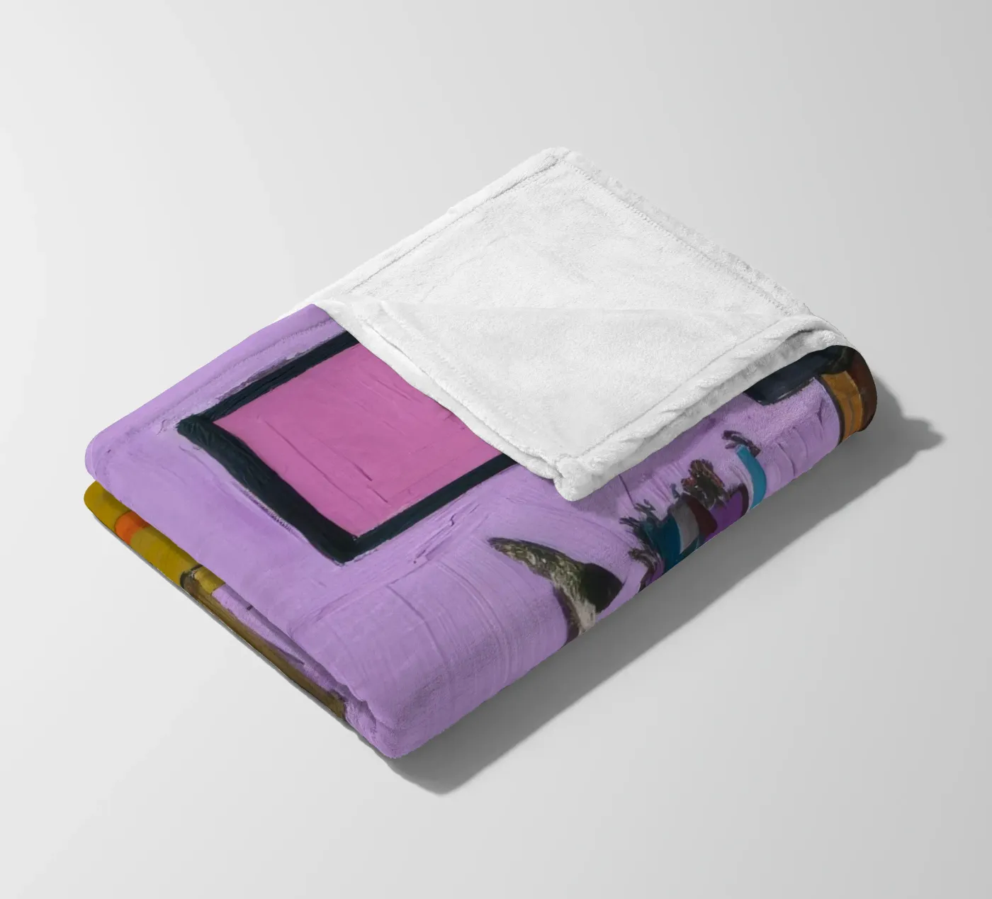 Roseate Cabinet Array fleece blanket by Opal Strokes