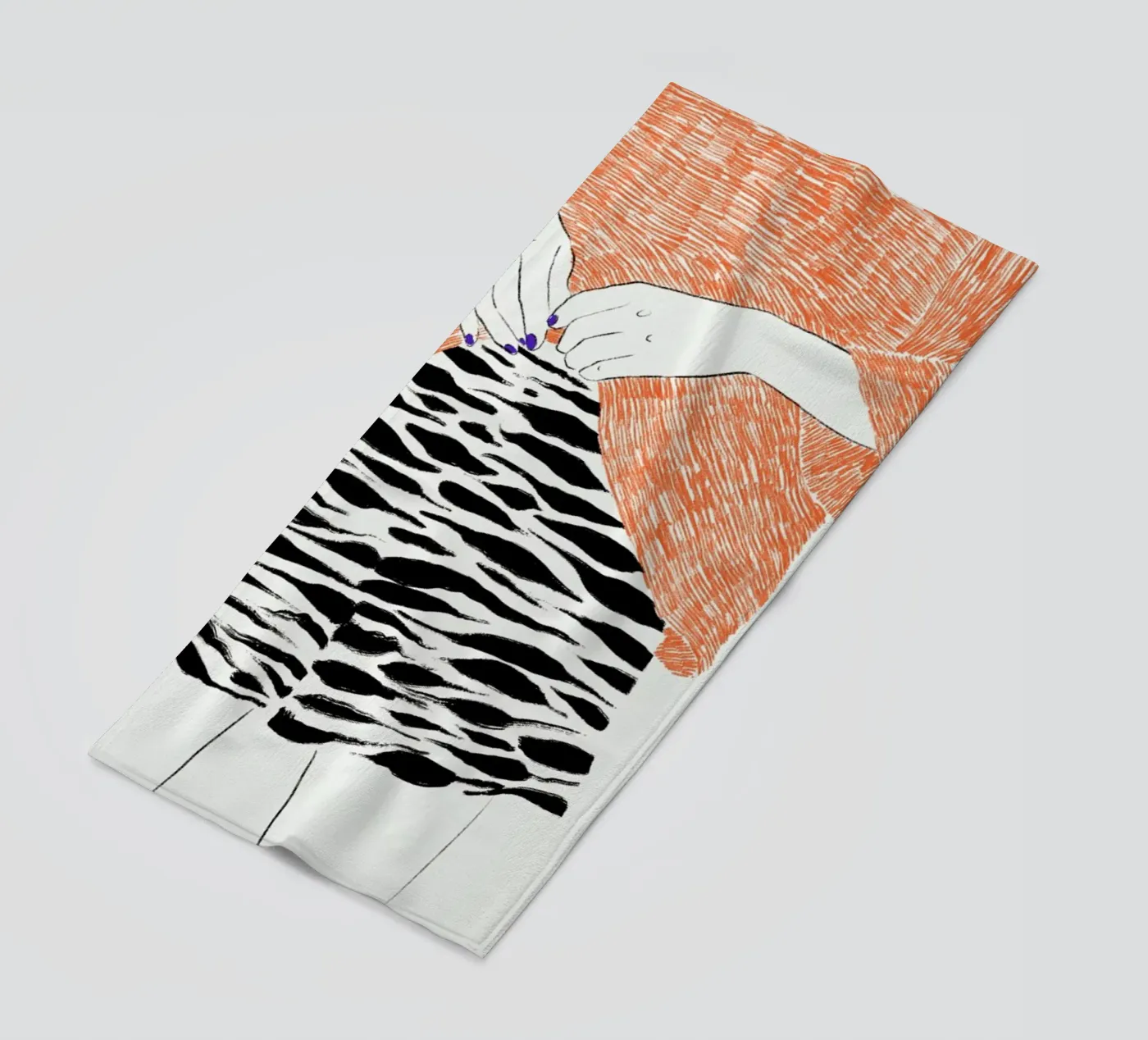 French Tuck telo mare da Graphite