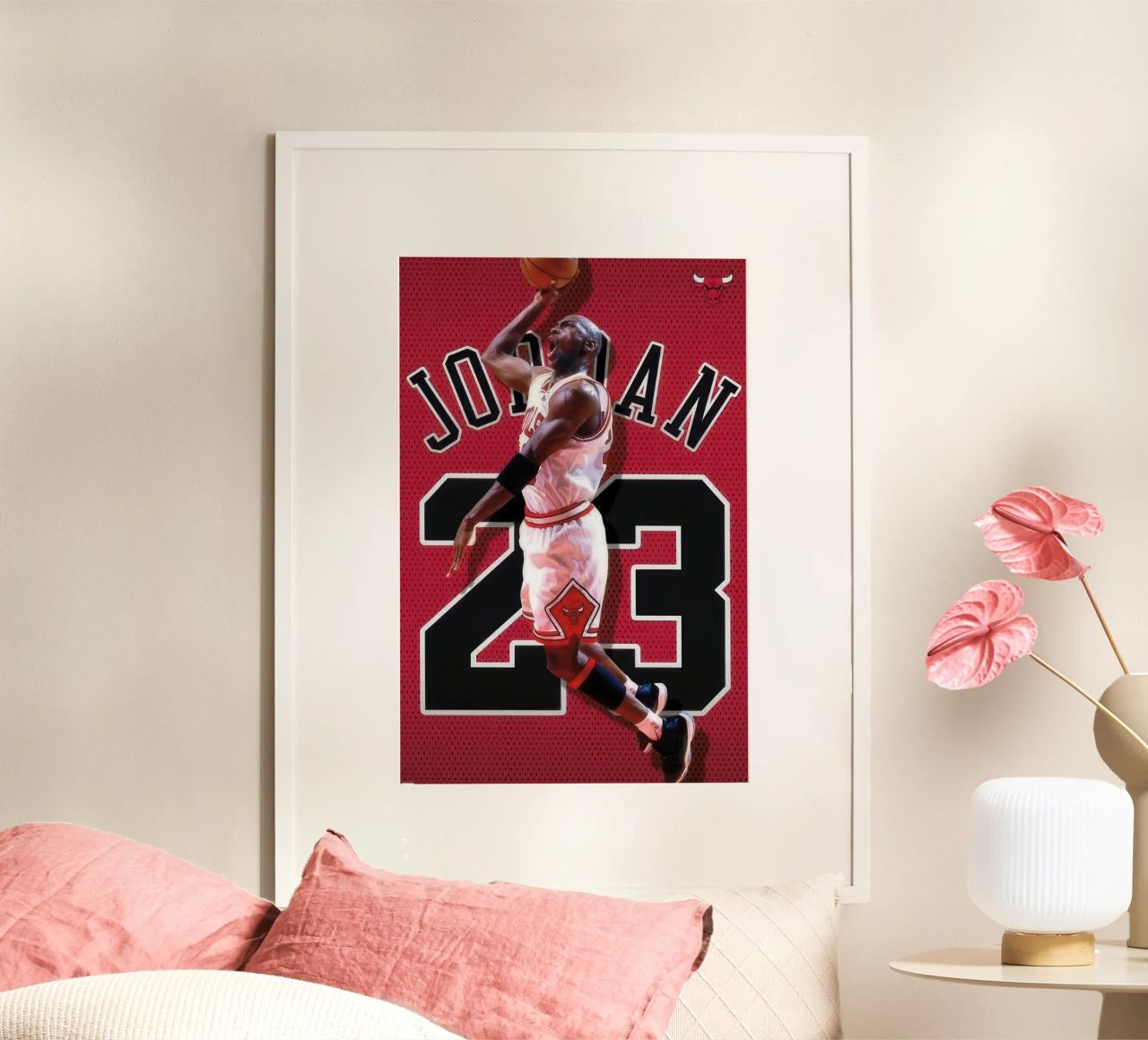 Michael Jordan - Jersey poster by nice sport