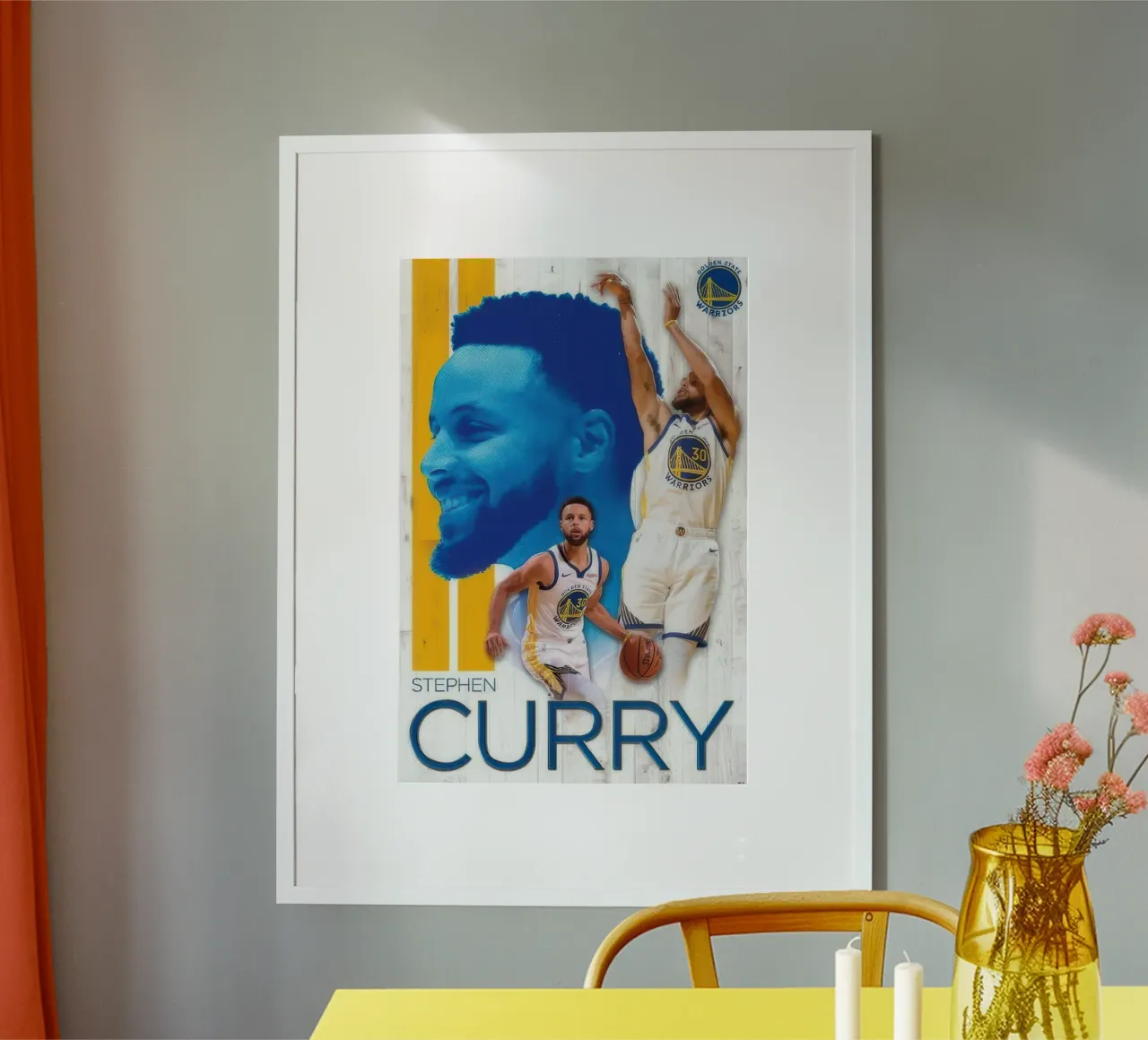 NBA Golden State Warriors - Stephen Curry 19 poster da nice sport