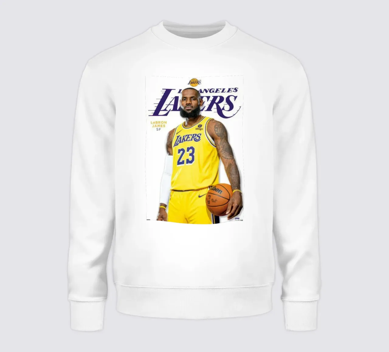 NBA Los Angeles Lakers - LeBron James Feature Series 23 sweatshirt by nice sport