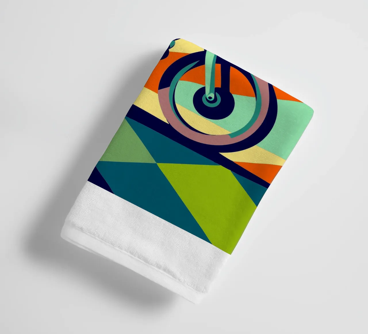 motocross sport vector imagination towel by Faiza
