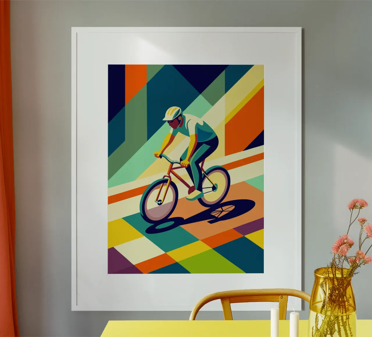 bicicleta de montaña deporte vector imaginación hahnemühle de Faiza