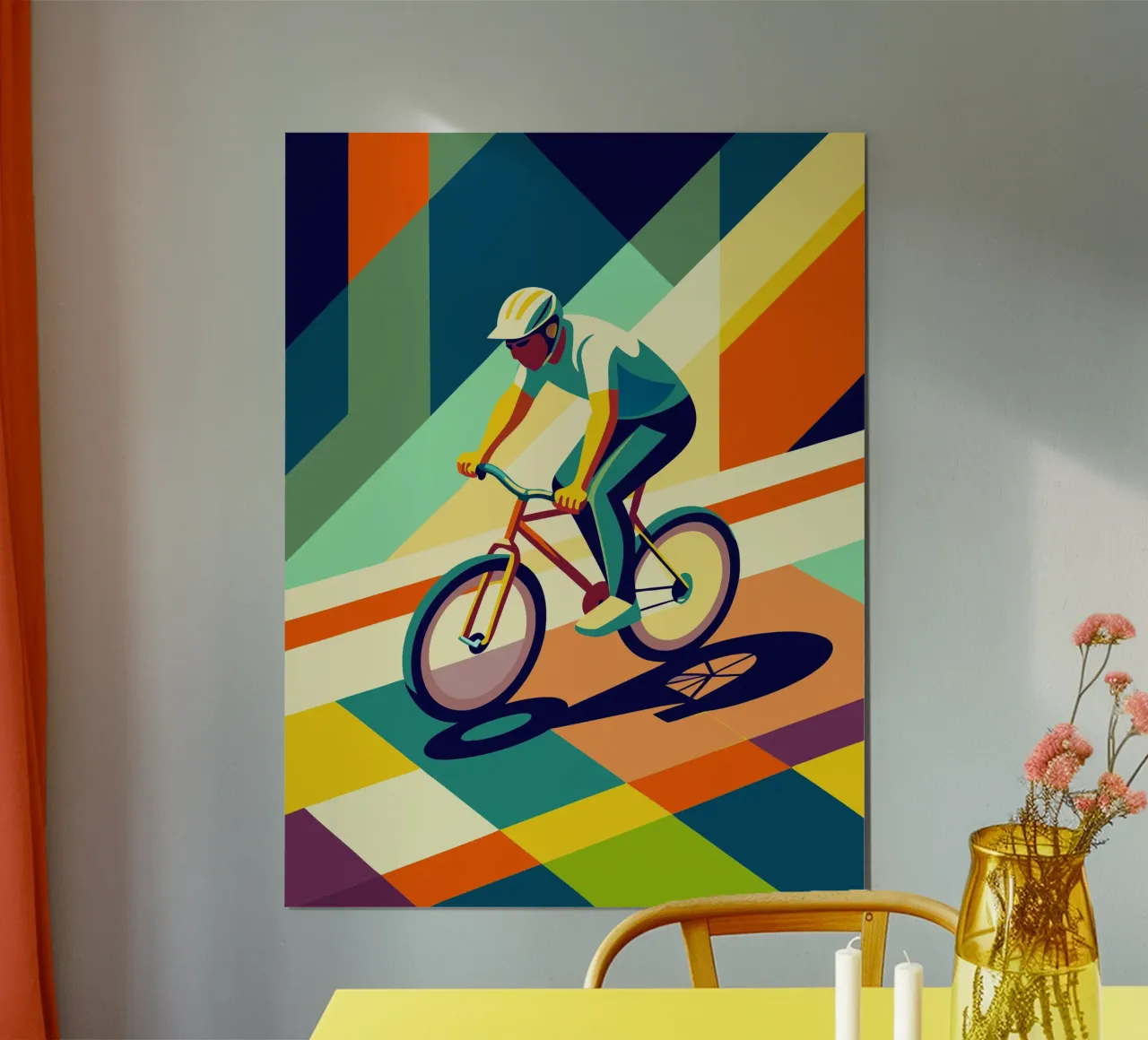 bicicleta de montaña deporte vector imaginación hahnemühle de Faiza