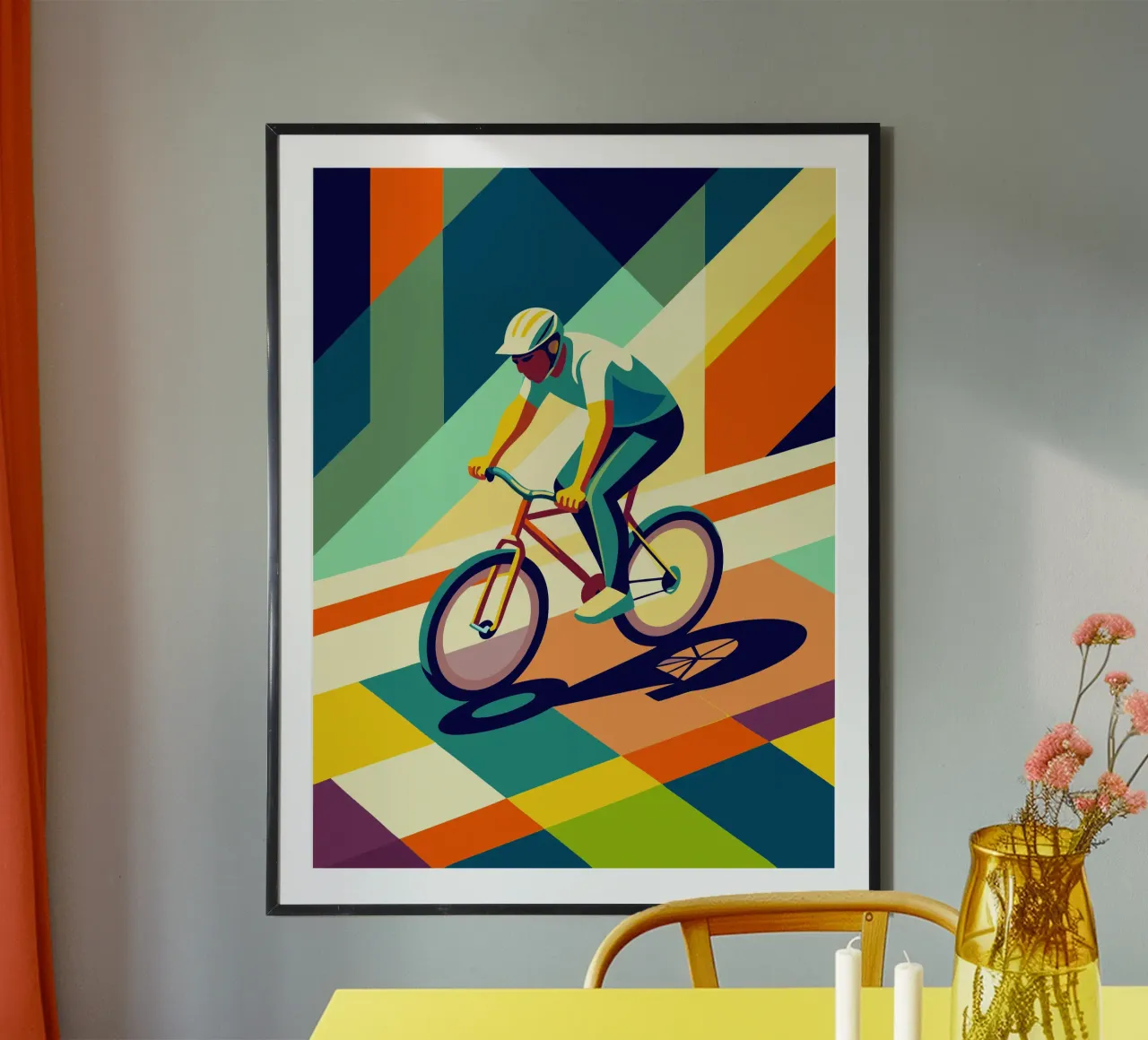 bicicleta de montaña deporte vector imaginación hahnemühle de Faiza
