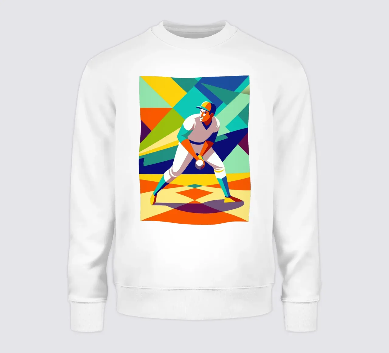 pitcher player sport vector imagination sweatshirt by Faiza