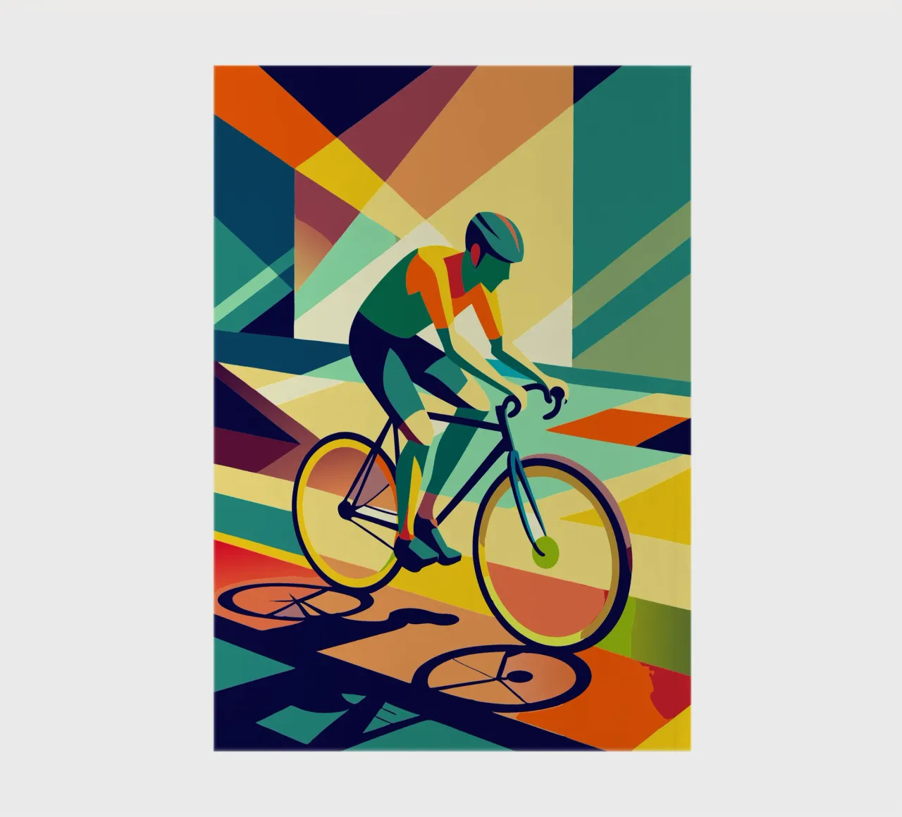 vélo de course sport vectoriel imagination carnet de notes de Faiza