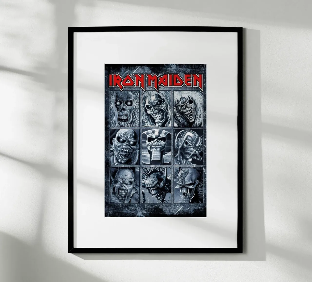 Iron Maiden - Grid hahnemühle by Band Merch