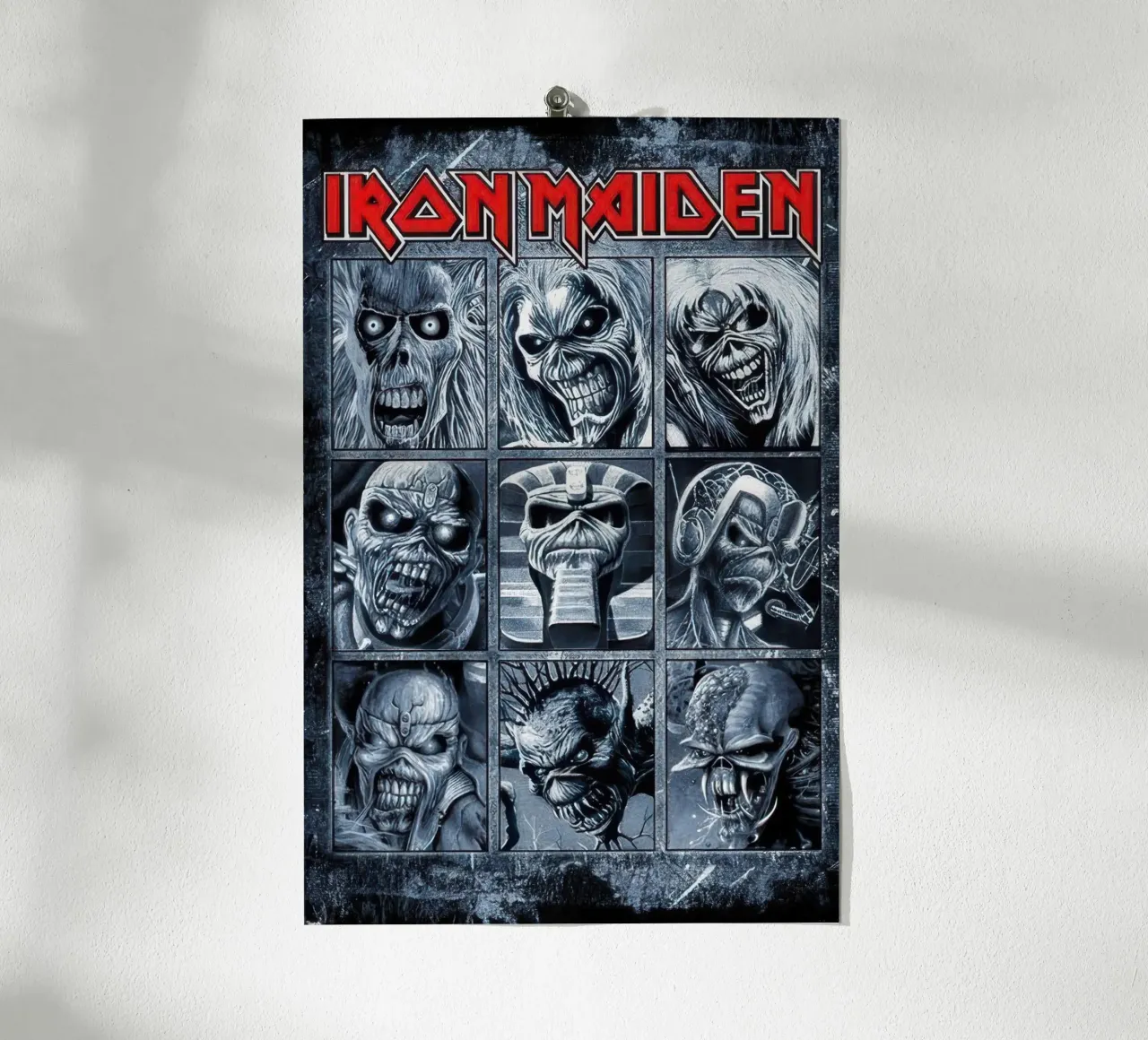 Iron Maiden - Grid hahnemühle by Band Merch