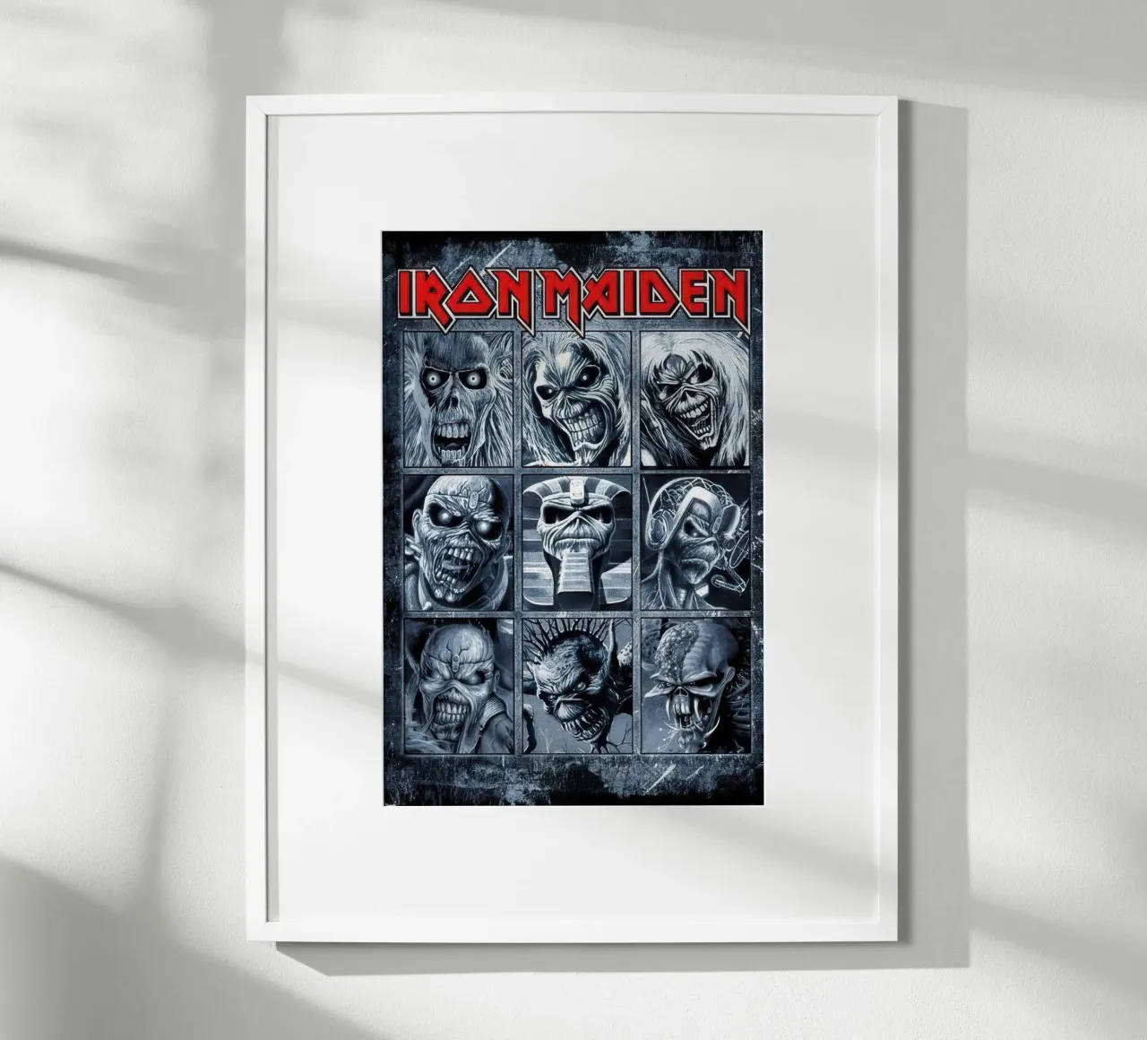 Iron Maiden - Grid hahnemühle by Band Merch