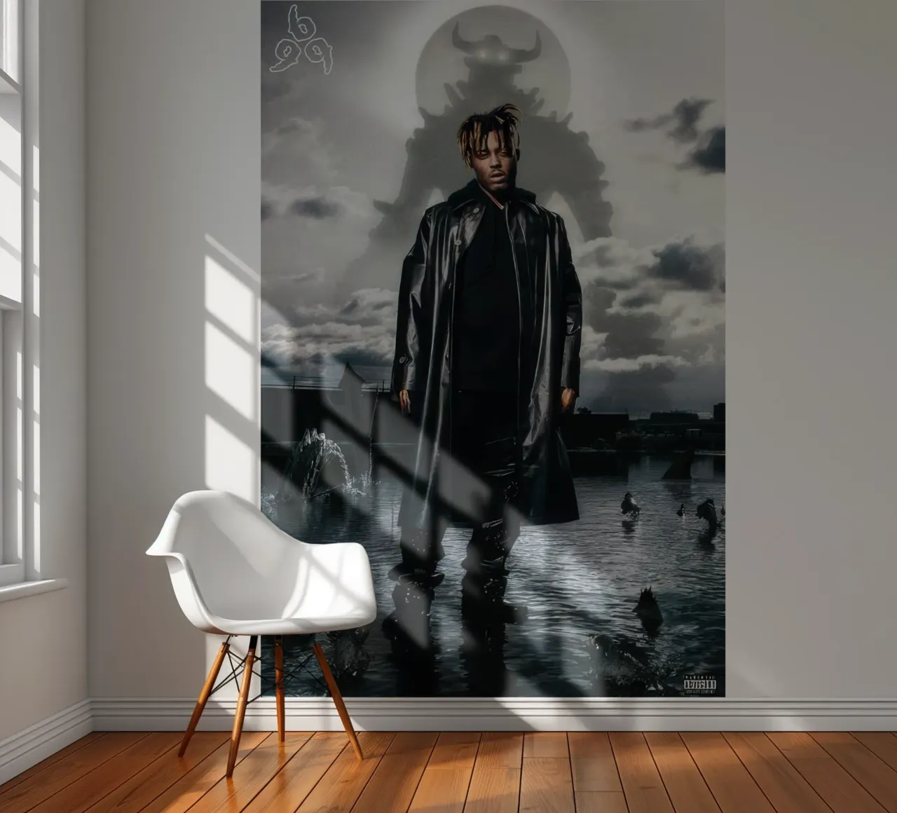 Juice WRLD - Fighting Demons photo wallpaper by Band Merch