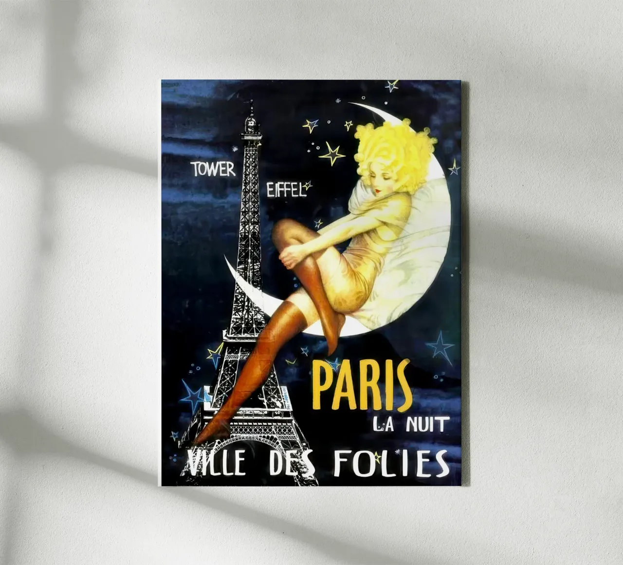 Luna di Parigi tela con Cornice a cassetta da Band Merch