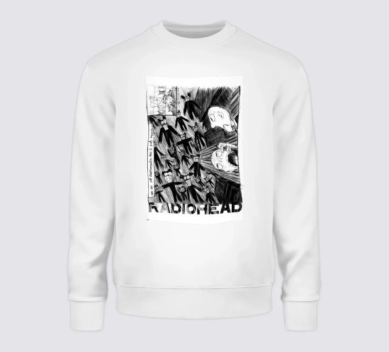 Radiohead - Scribble felpa da Band Merch