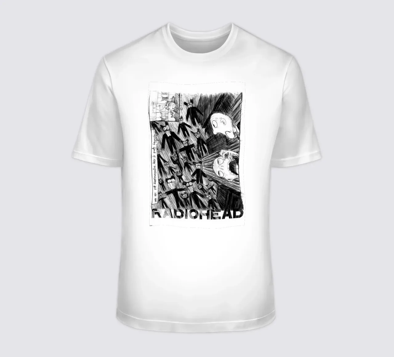 Radiohead - Scribble t-shirt da Band Merch