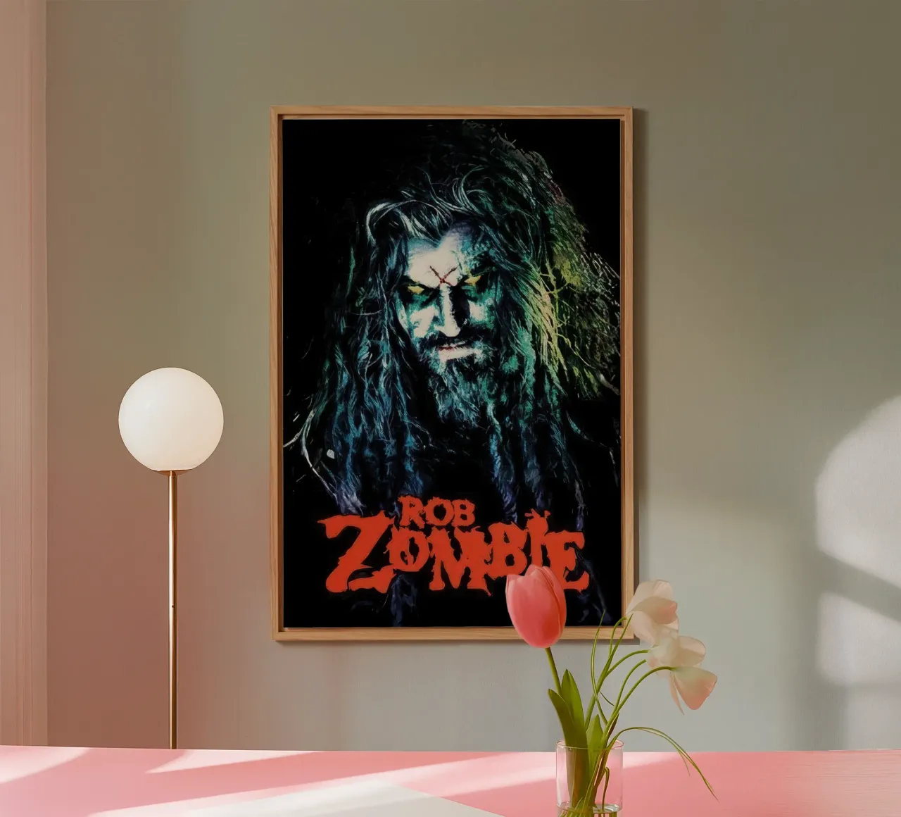 Rob Zombie - Hellbilly alluminio dibond da Band Merch