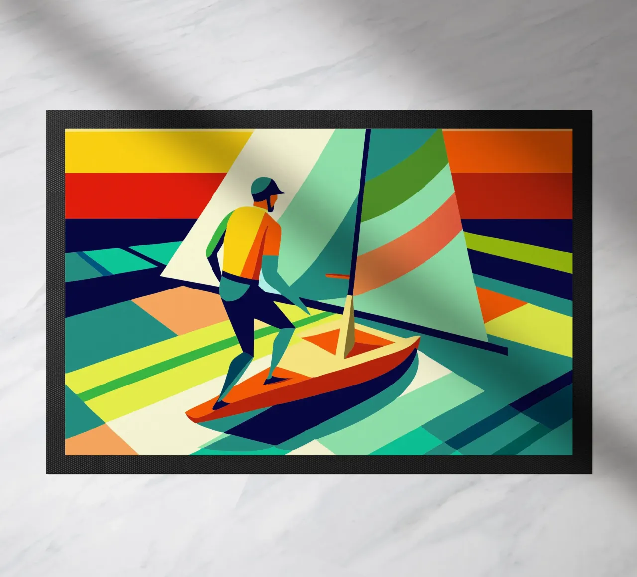 vela deporte vector imaginación felpudo de Faiza