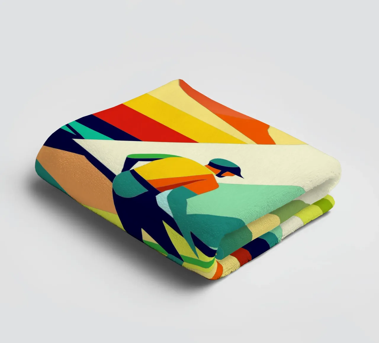 sailing sport vector imagination towel by Faiza
