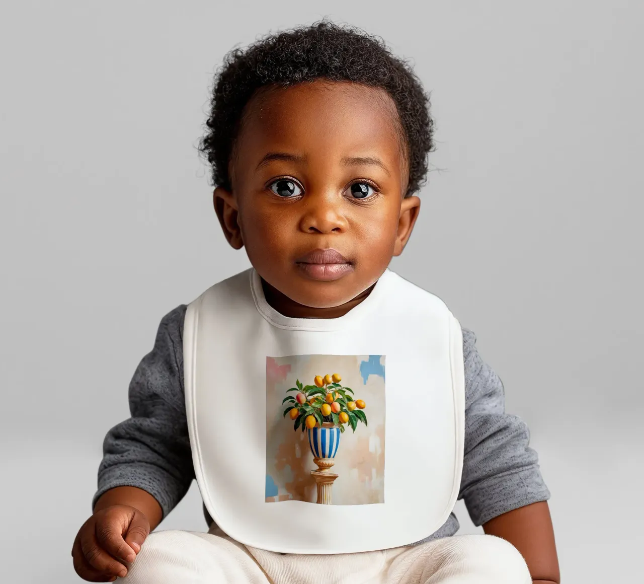 Mango-Saison Babylätzchen von 83oranges.com