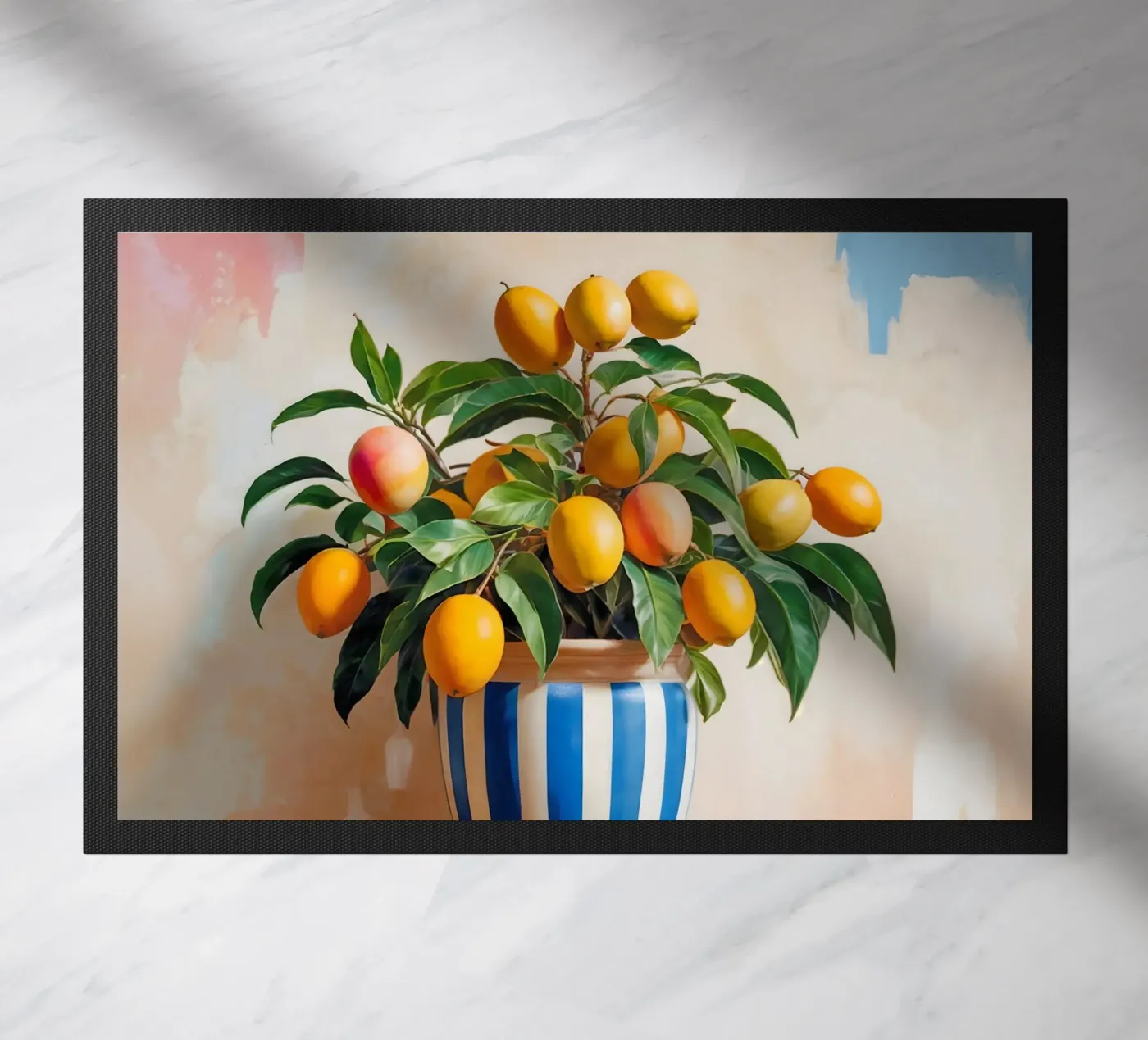 Mango Season Fußmatte von 83oranges.com