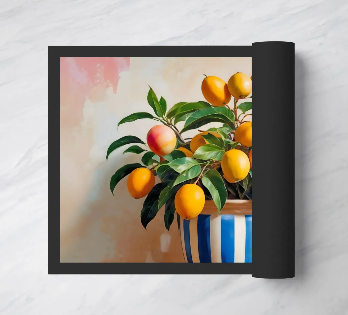 Mango Season Fußmatte von 83oranges.com