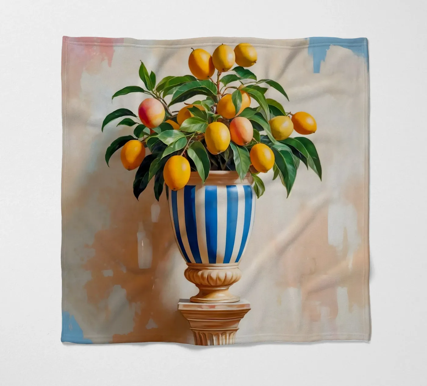 Mango-Saison Fleecedecke von 83oranges.com