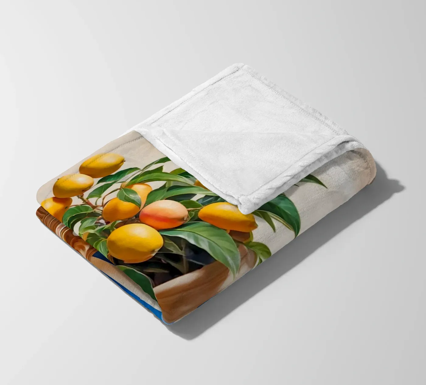 Mango-Saison Fleecedecke von 83oranges.com