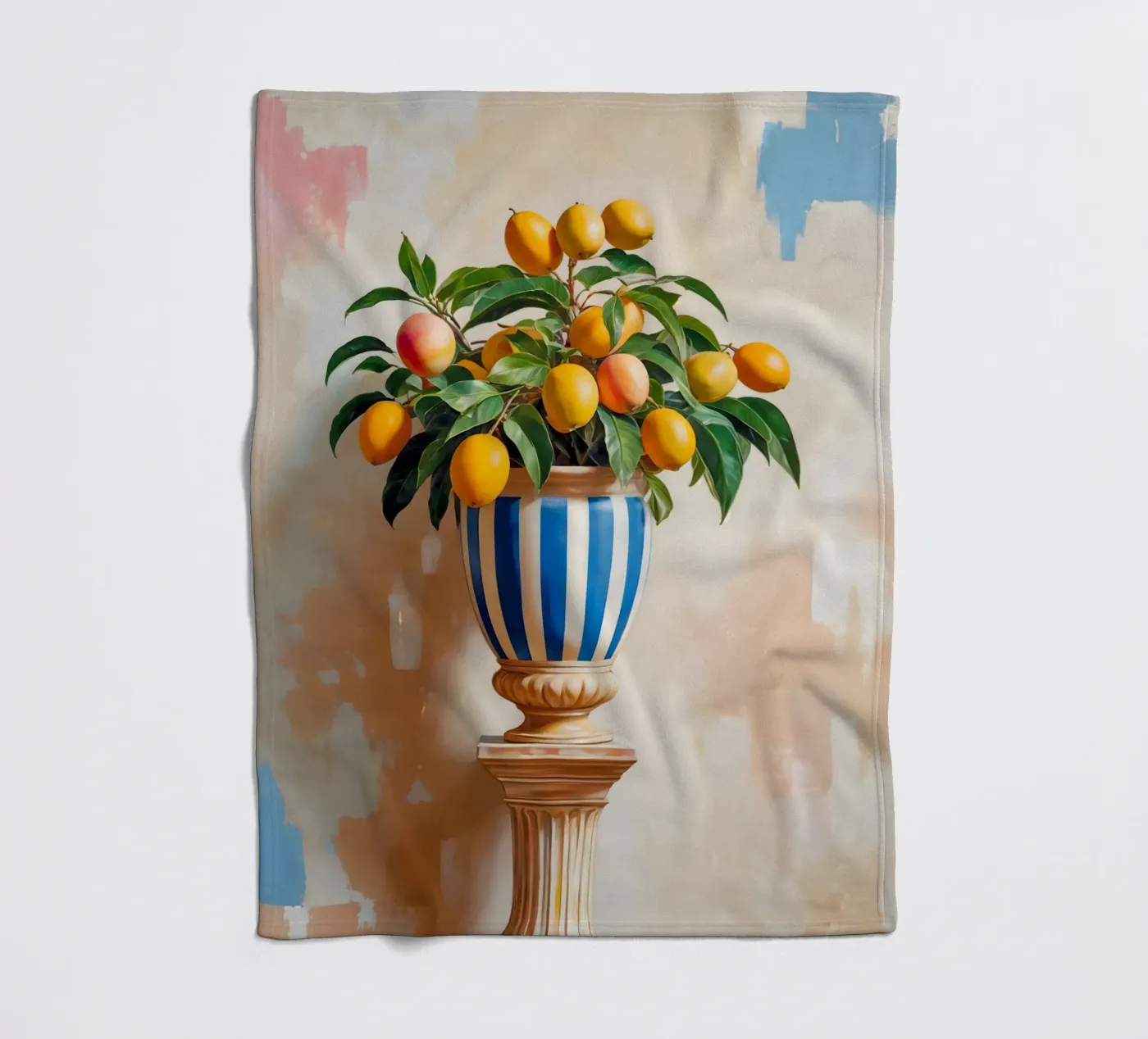 Mango-Saison Fleecedecke von 83oranges.com