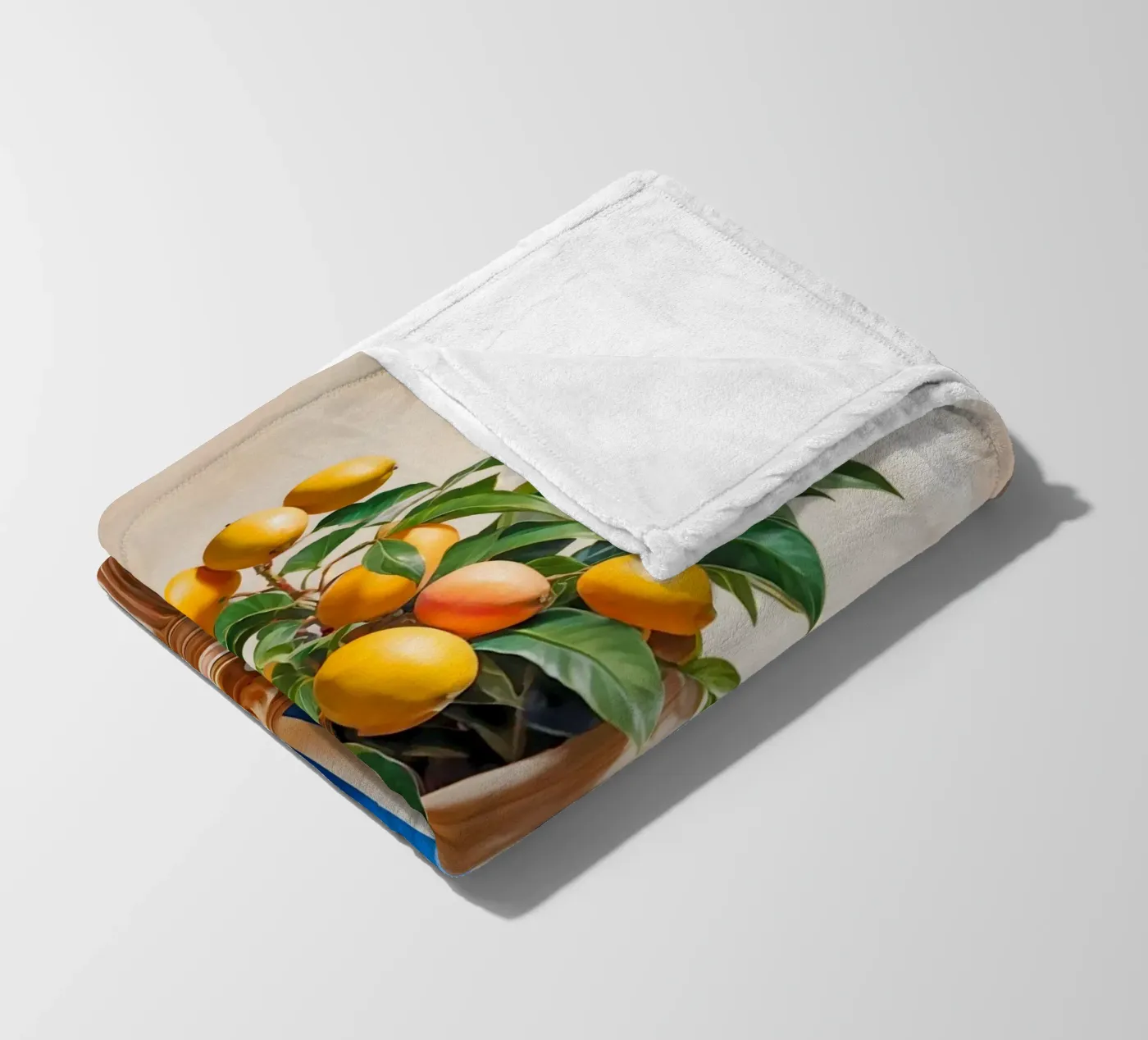Mango-Saison Fleecedecke von 83oranges.com