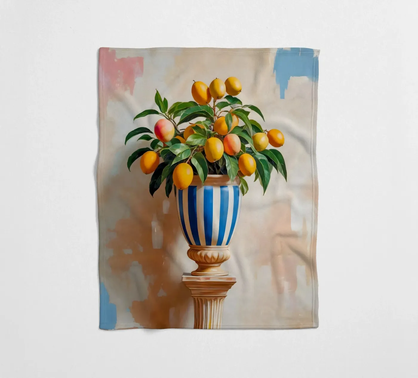 Mango-Saison Fleecedecke von 83oranges.com