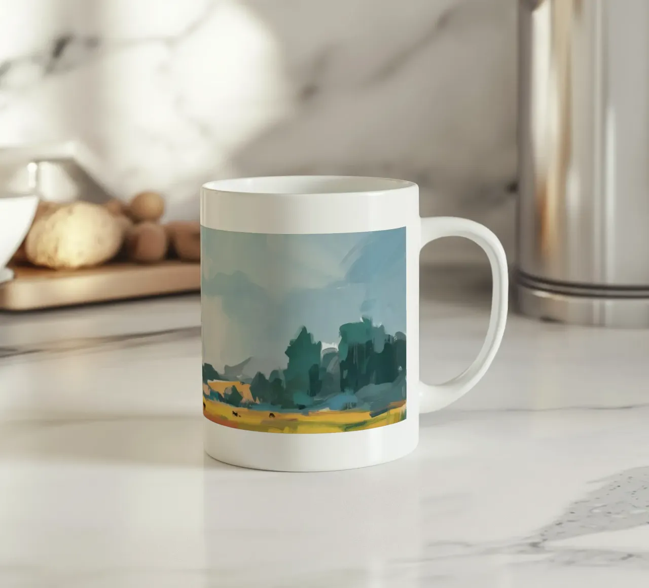 Lone Tree Horizon tazza in ceramica da Radiance Landscape