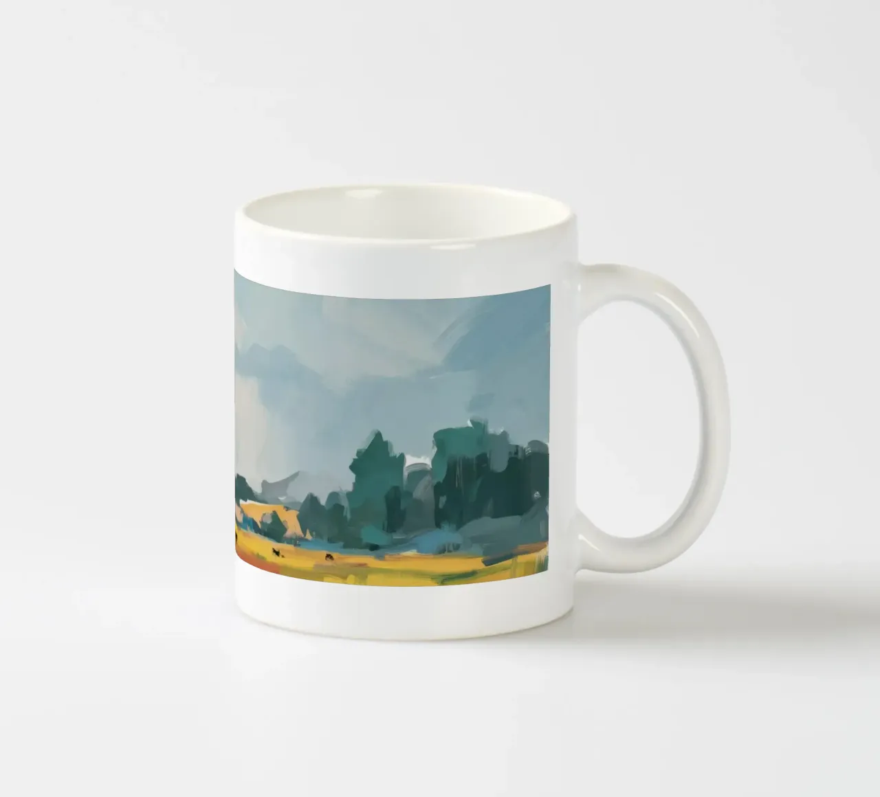 Lone Tree Horizon tazza in ceramica da Radiance Landscape