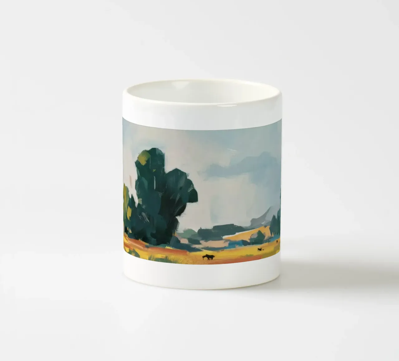 Lone Tree Horizon tazza in ceramica da Radiance Landscape