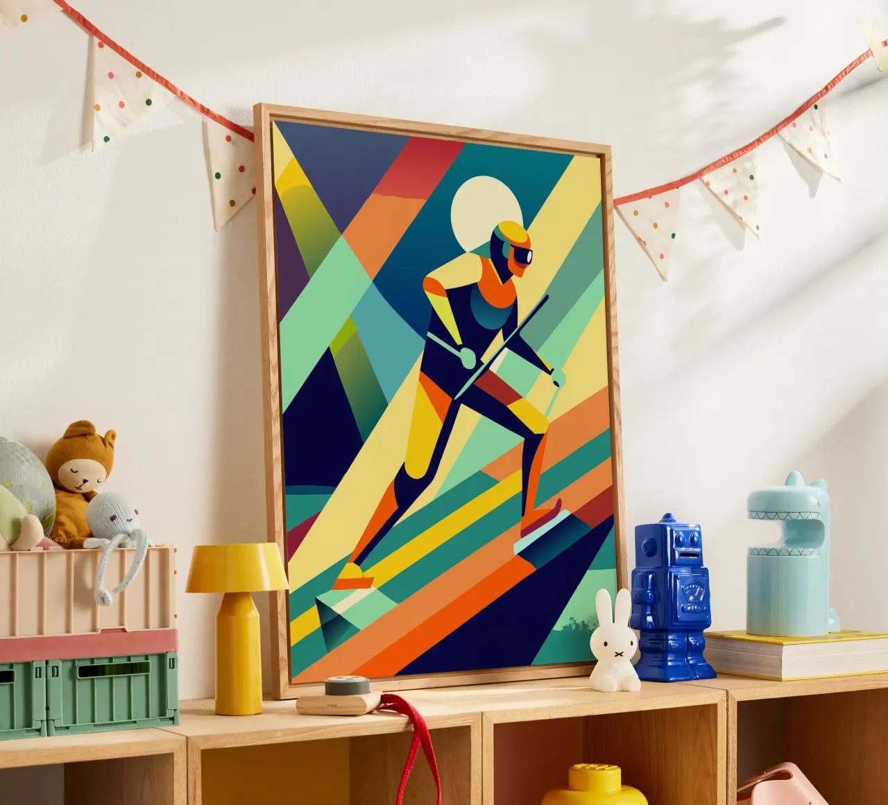 esquí deporte vector imaginación metacrilato de Faiza