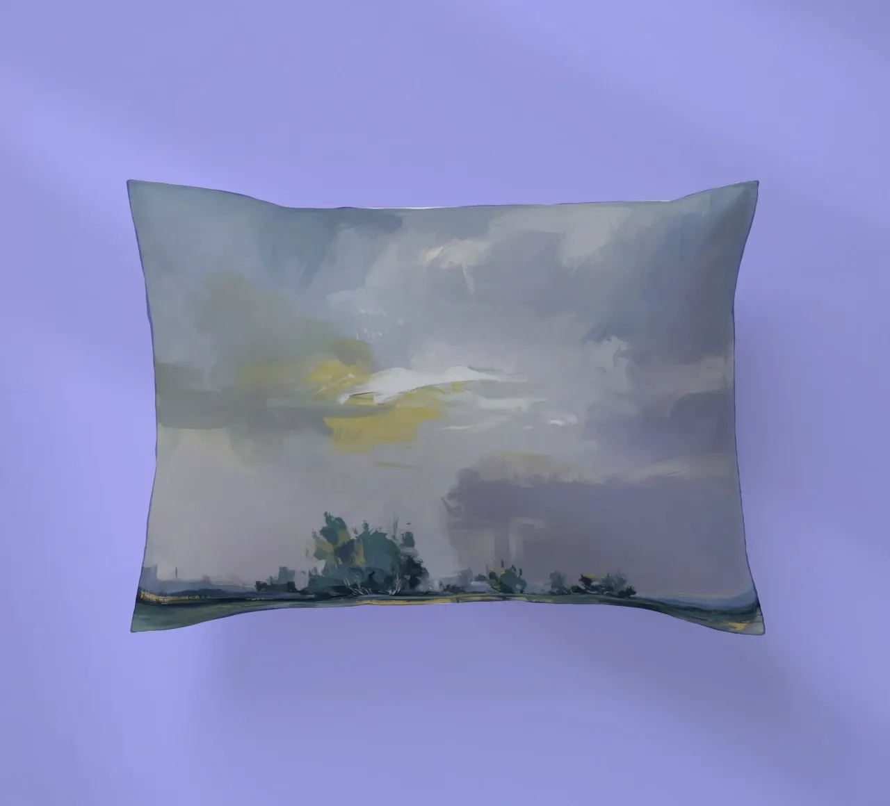 L'ultimo bacio del tramonto cuscino da Radiance Landscape