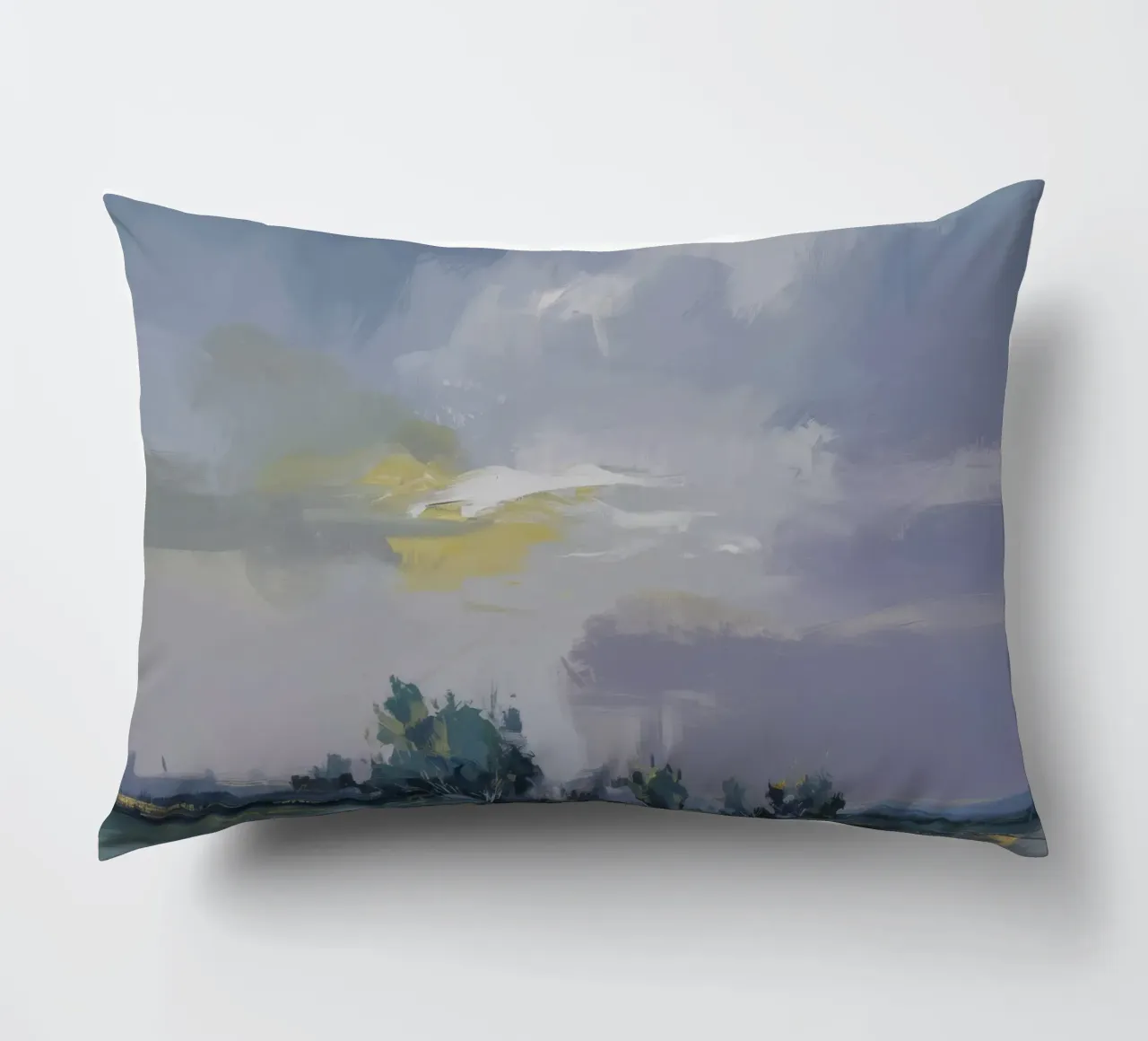 L'ultimo bacio del tramonto cuscino da Radiance Landscape