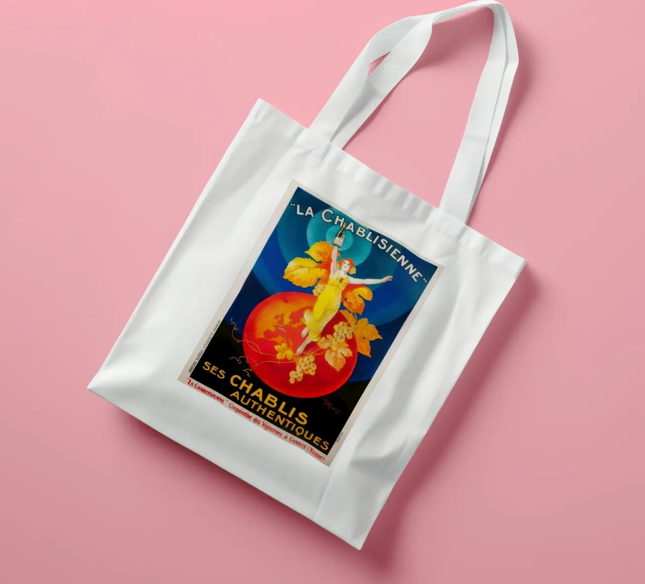 La Chablisienne Authentic Chablis tote bag by Beauty wall