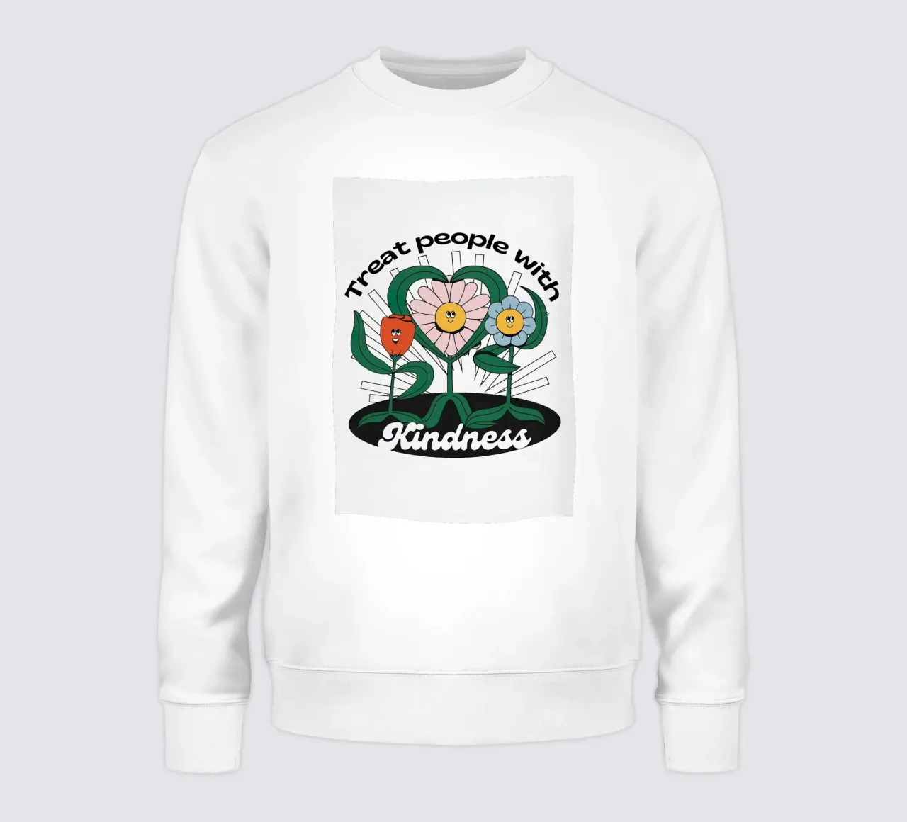 Trattare le persone con gentilezza felpa da Rene Shop
