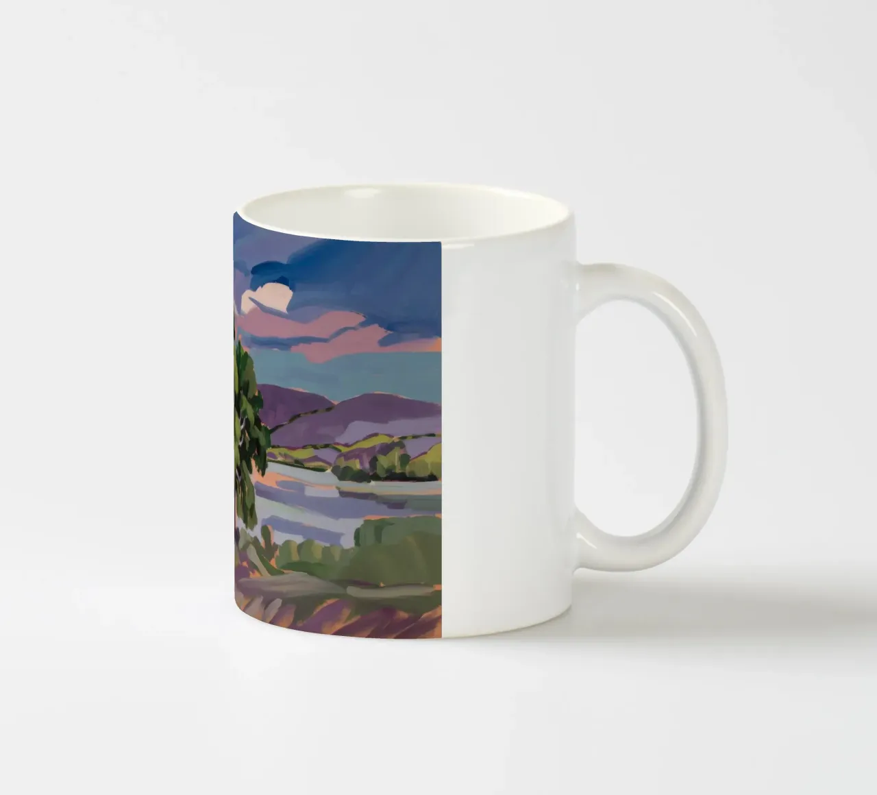 Sentinelle del fiume tazza in ceramica da Radiance Landscape
